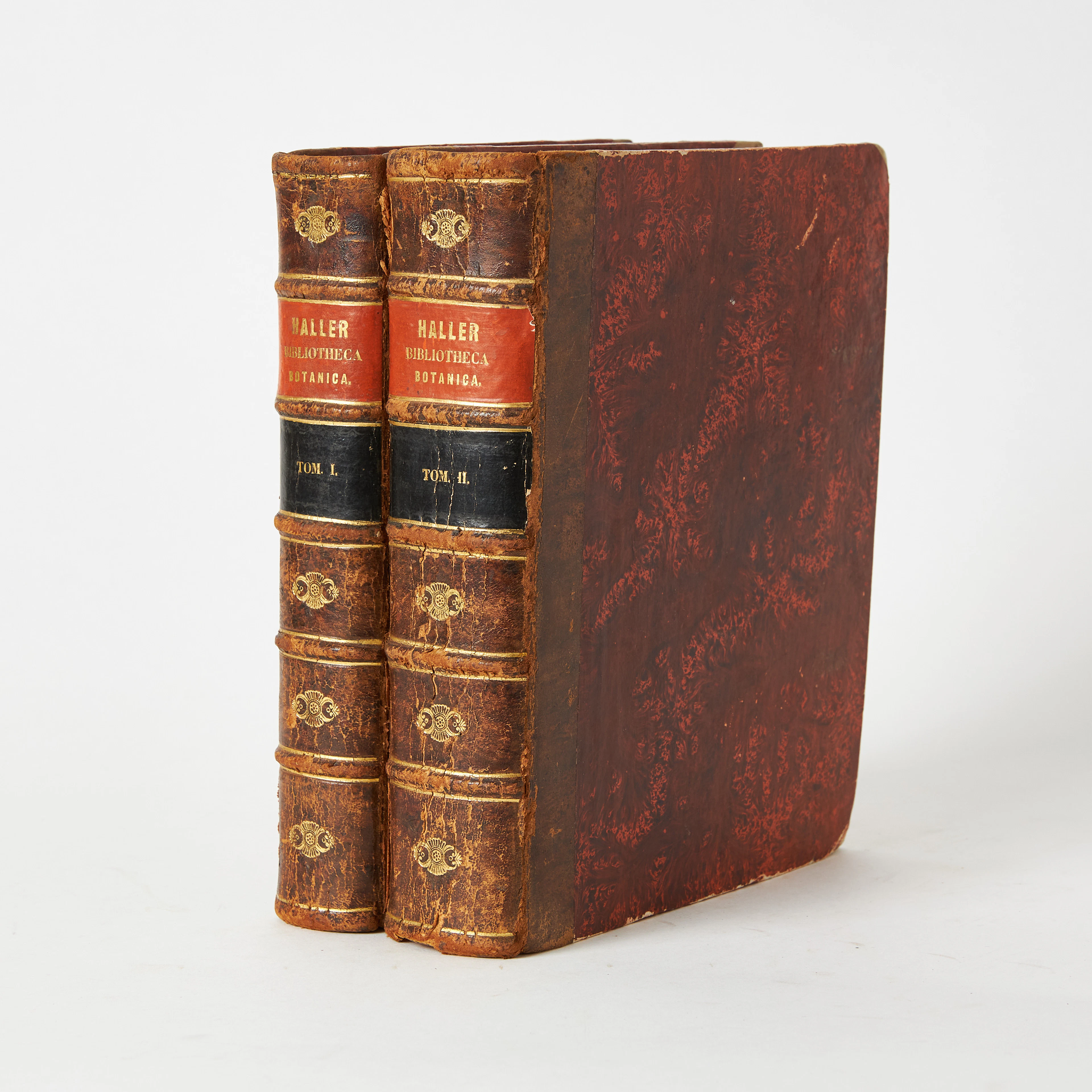 HALLER, BIBLIOTHECA BOTANICA, 2 VOLYMER.