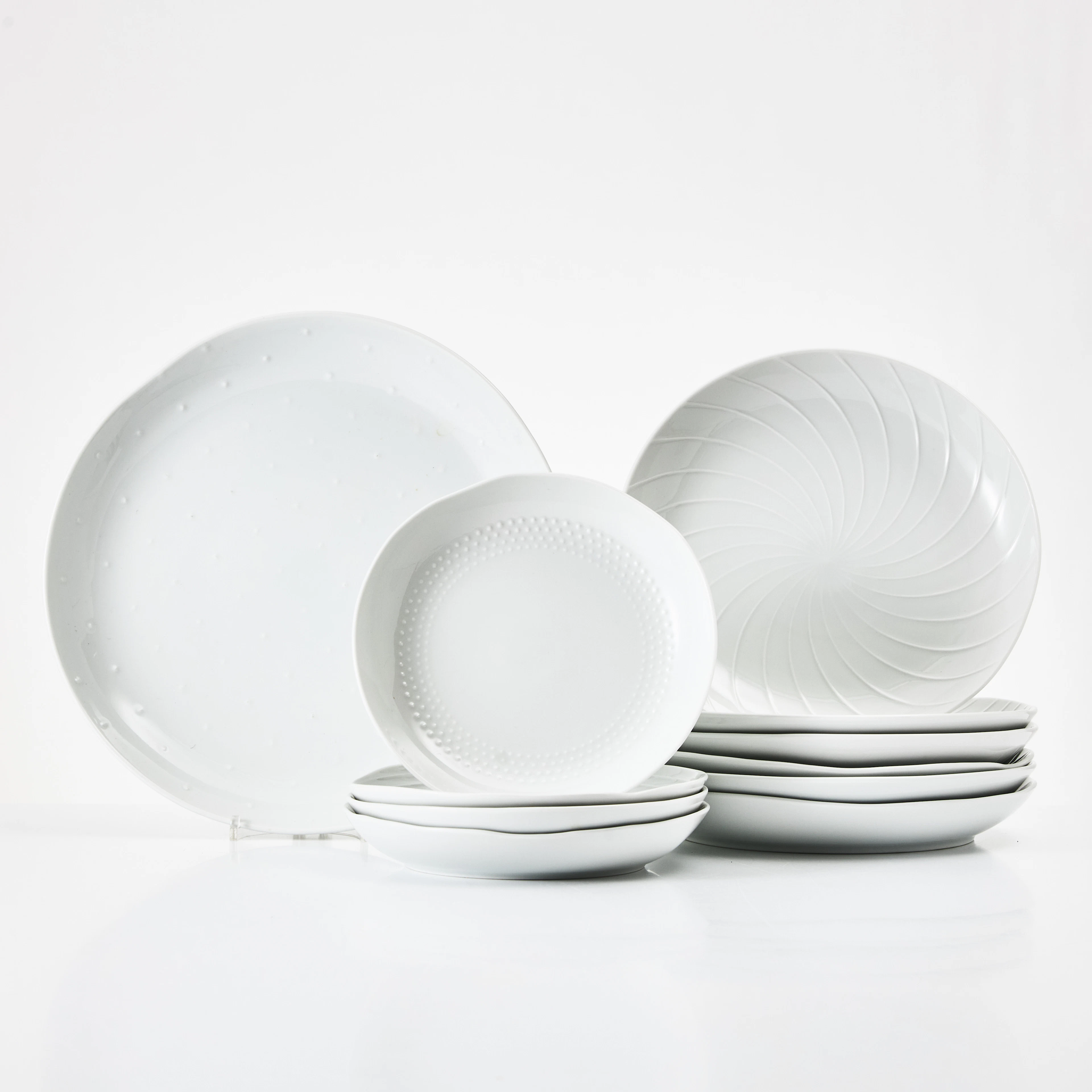MASAHIRO MORI. Matservis, 11 dlr., porslin, Hakusan Porcelain, Nagasaki, Japan.
