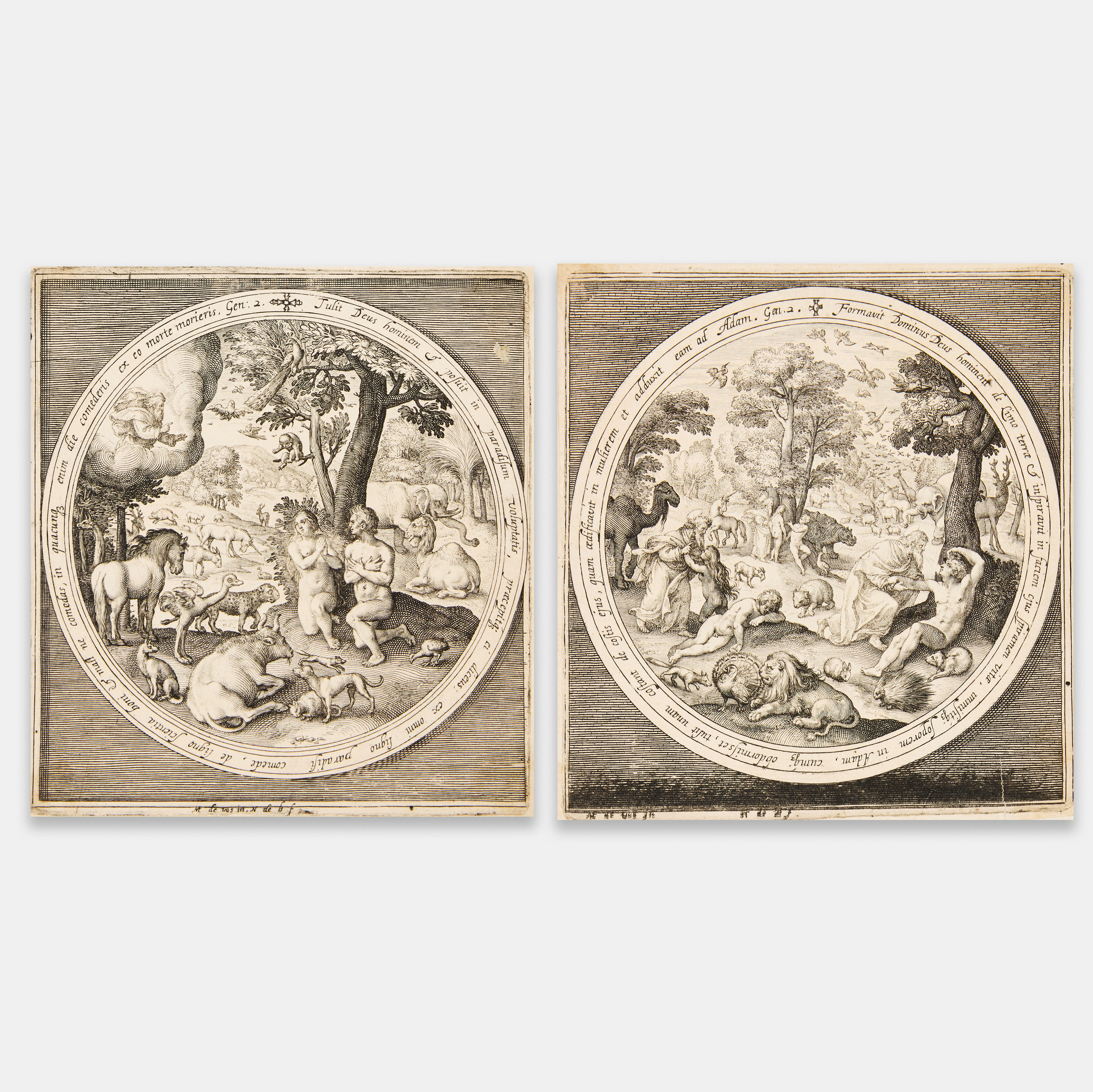 ICOLAES DE BRUYN (THE NETHERLANDS 1571-1656). AFTER MAERTEN DE VOS