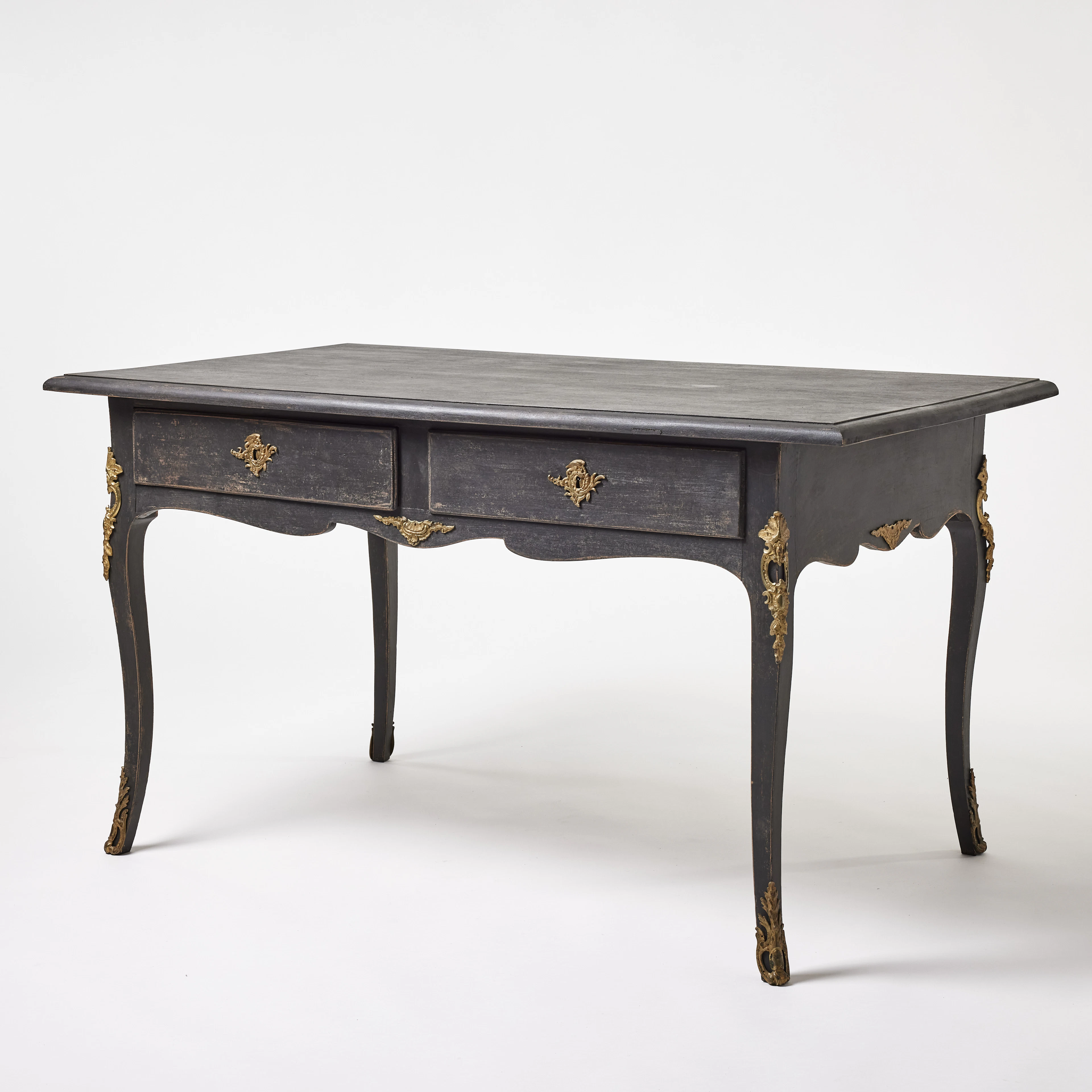 SKRIVBORD s.k. Partners desk, rokoko, 1700-talets andra hälft, stomme