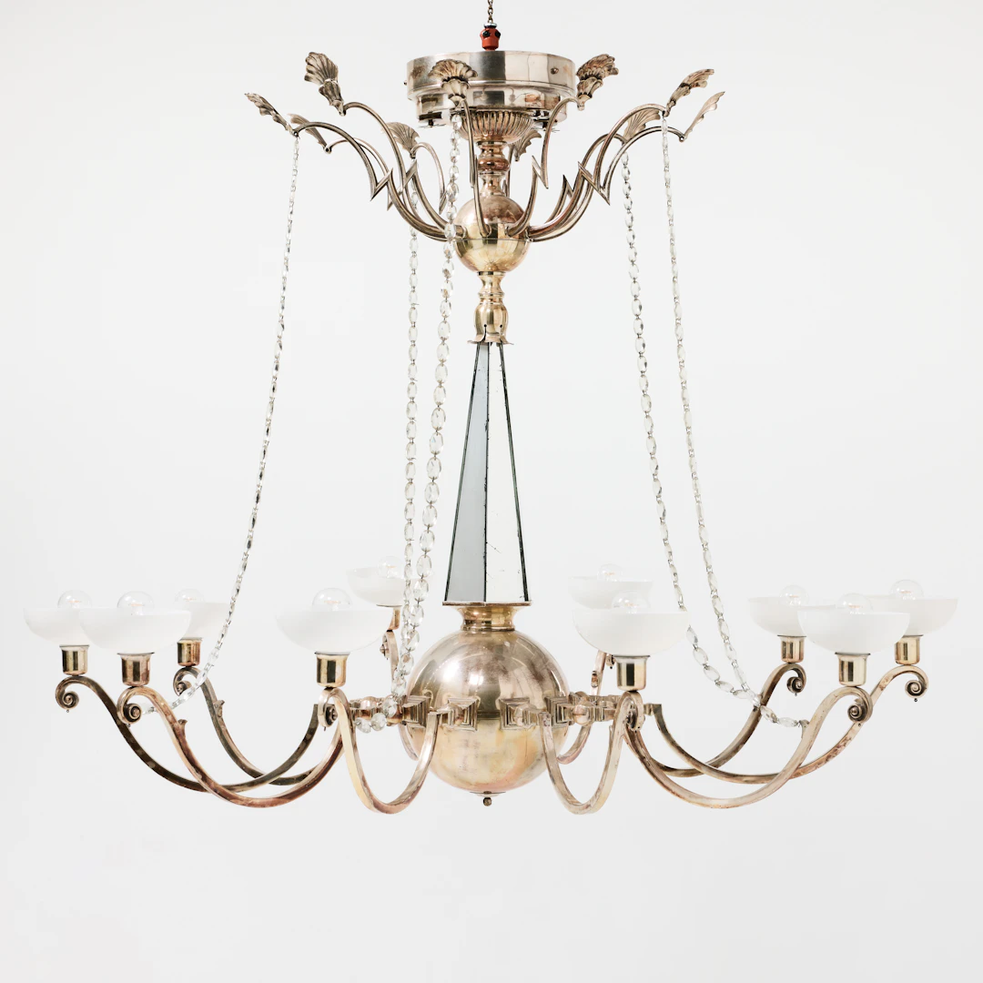 ELIS BERGH. Monumental takkrona, C.G. Hallberg, Stockholm ca. 1923