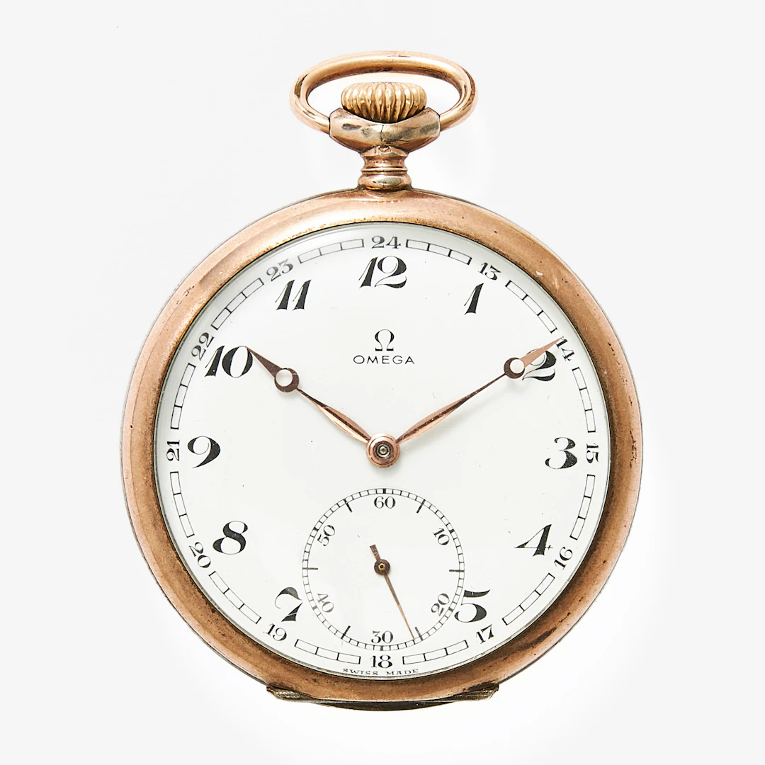 OMEGA, fickur, 49,5 mm, silver, ca 1950.