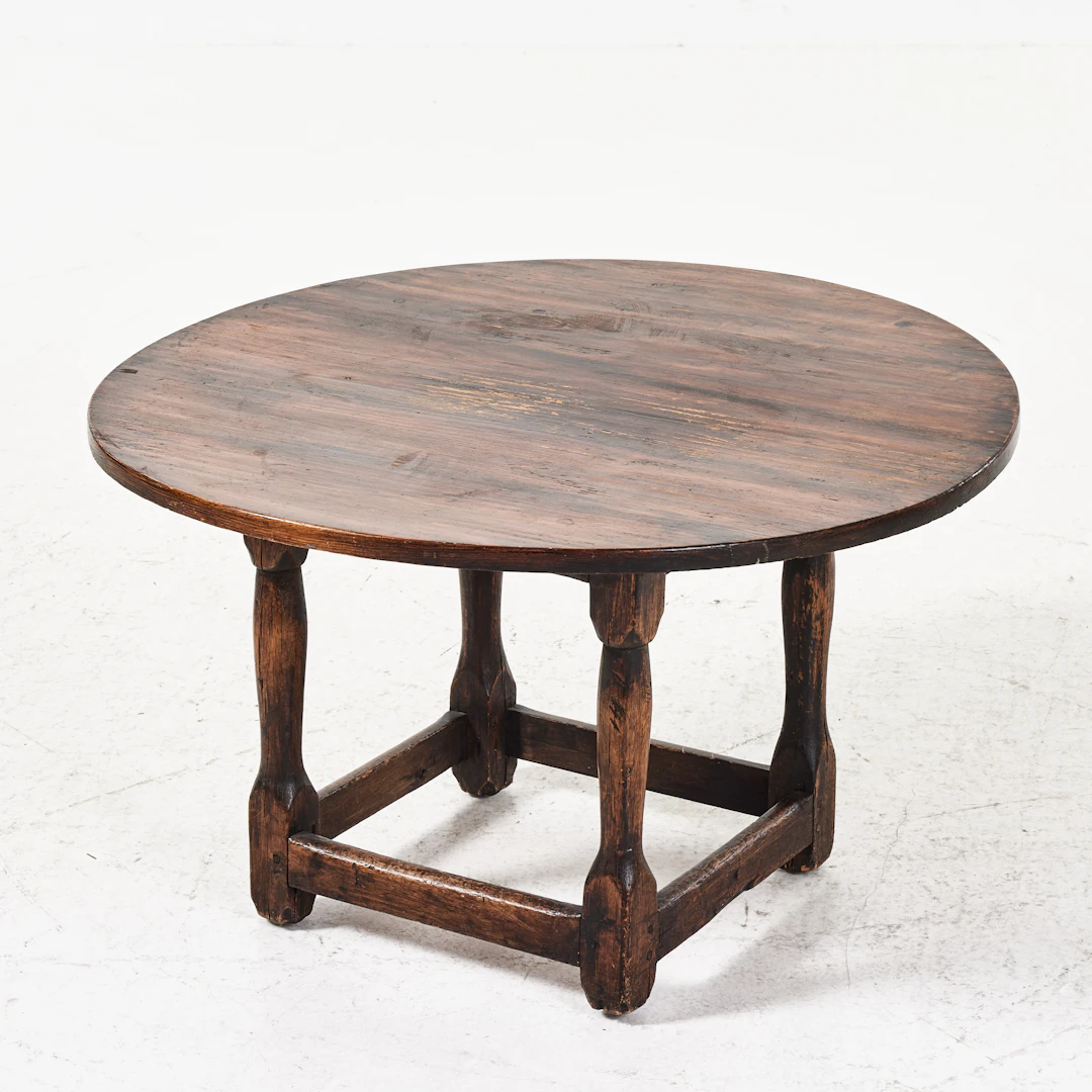 SOFFBORD, barockstil, 1900-tal, äldre delar, betsat.