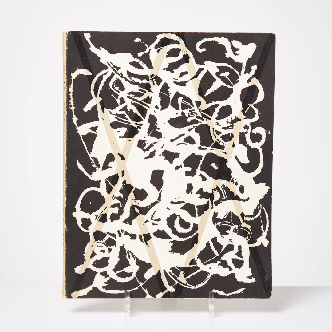 FONTANA, “Concept spatial”, XXe SIECLE, No 12, 1959, 2 st originallitografier
