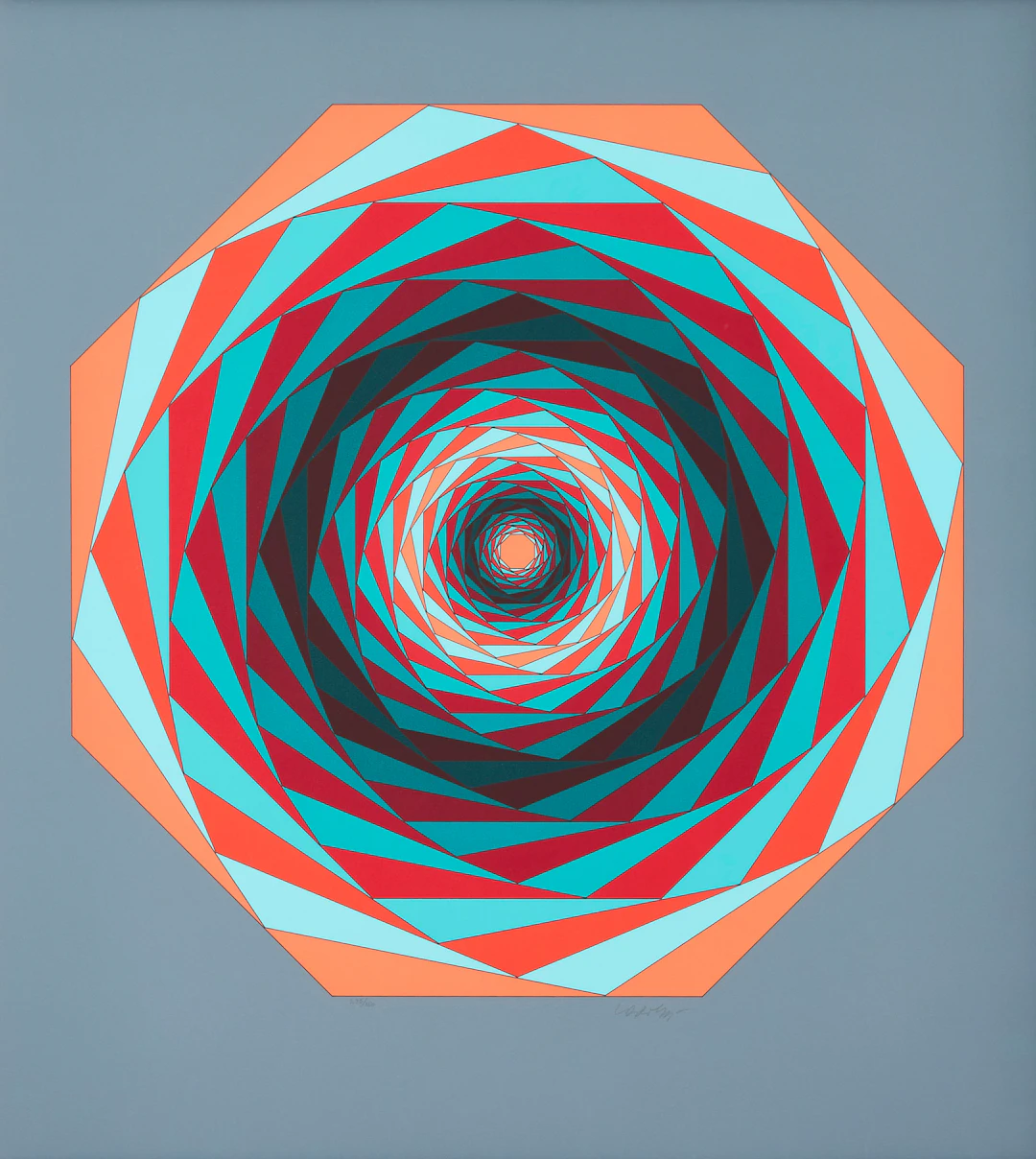 VICTOR VASARELY. "Jalons".