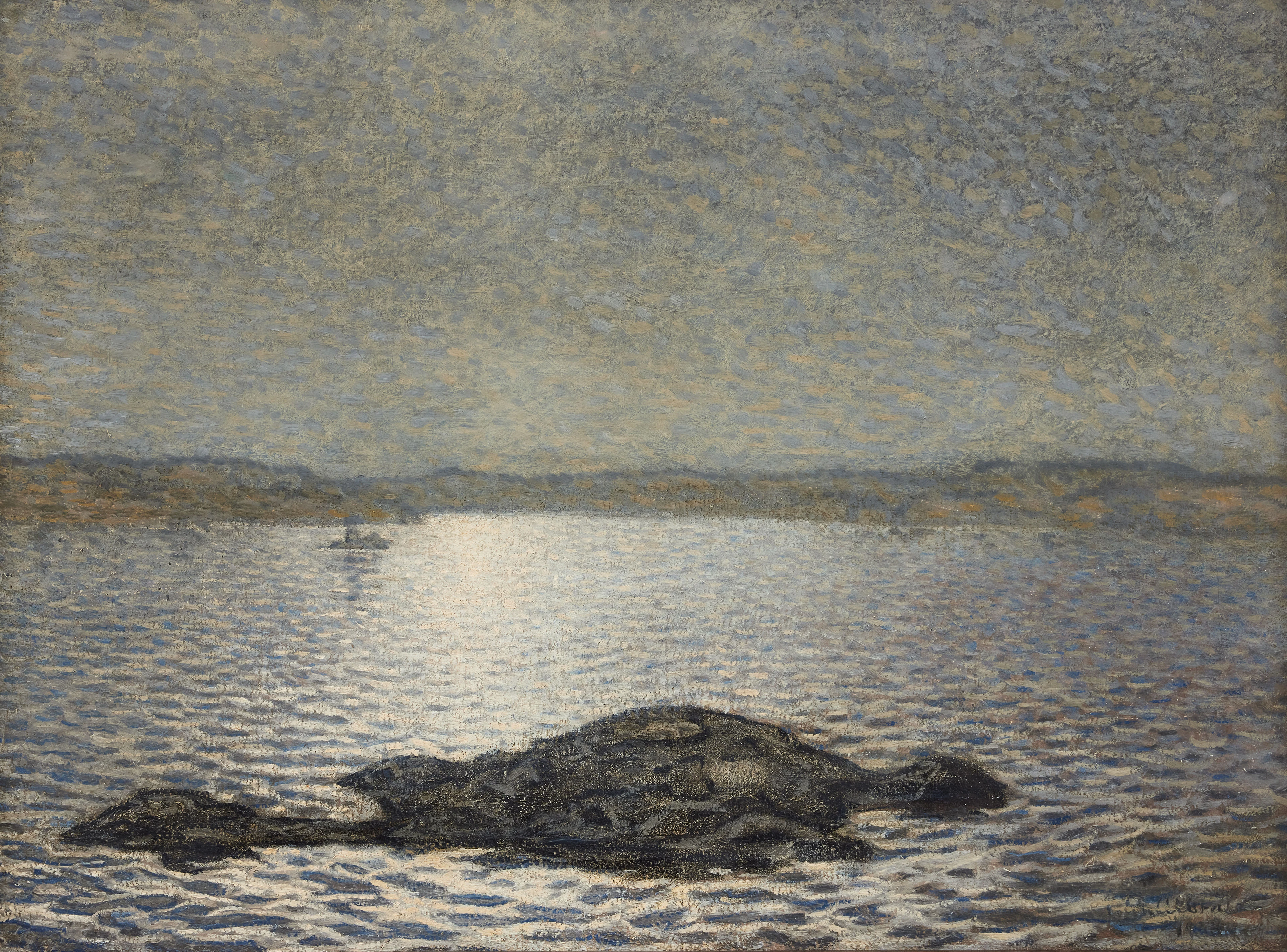 IGNÁCZ CAROLY BEÔRECZ (UNGERN/SVERIGE 1865-1940). "Kobben".