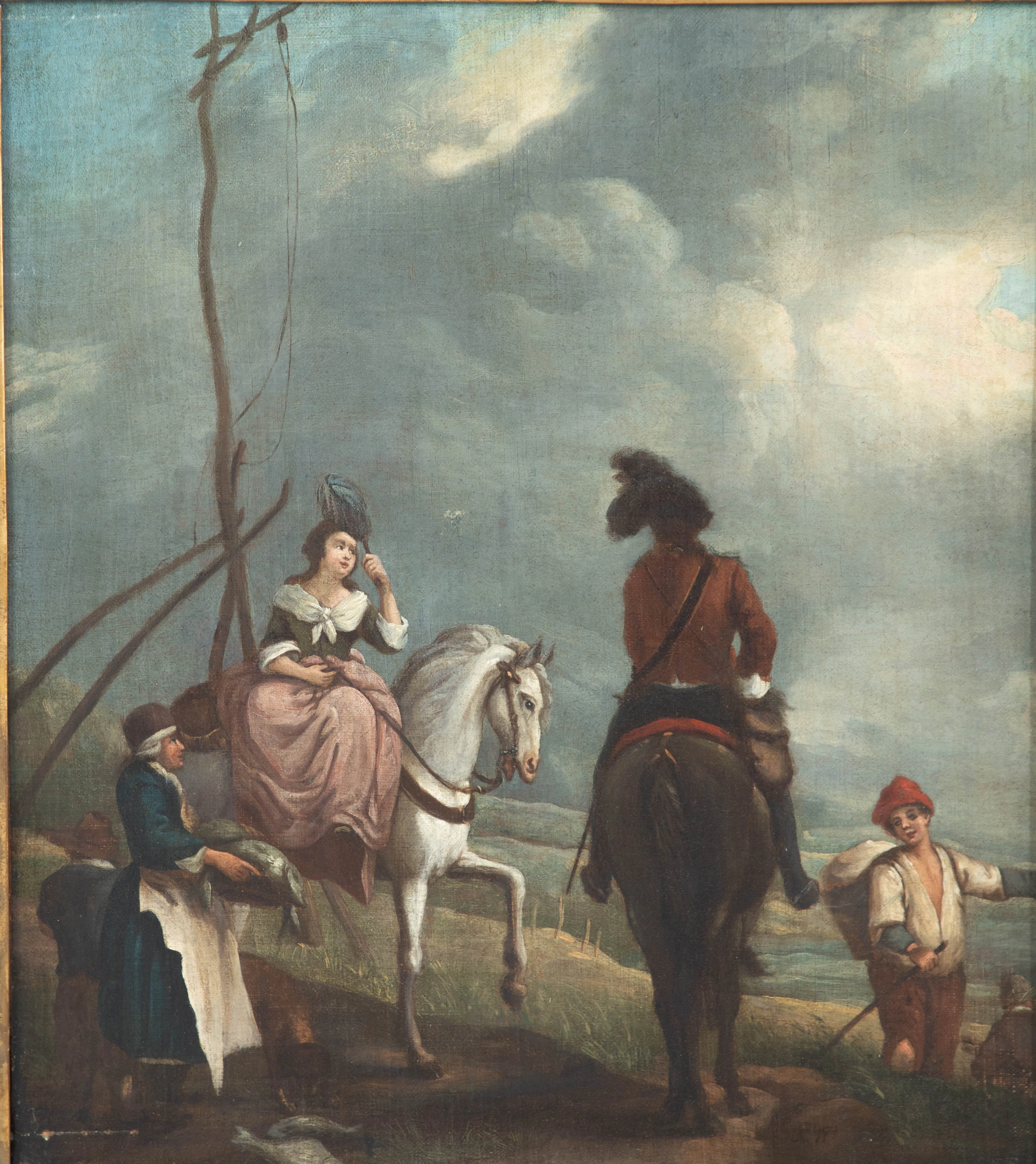 PHILIPS WOUWERMAN (1619-1668), STIL VON. Abschied.