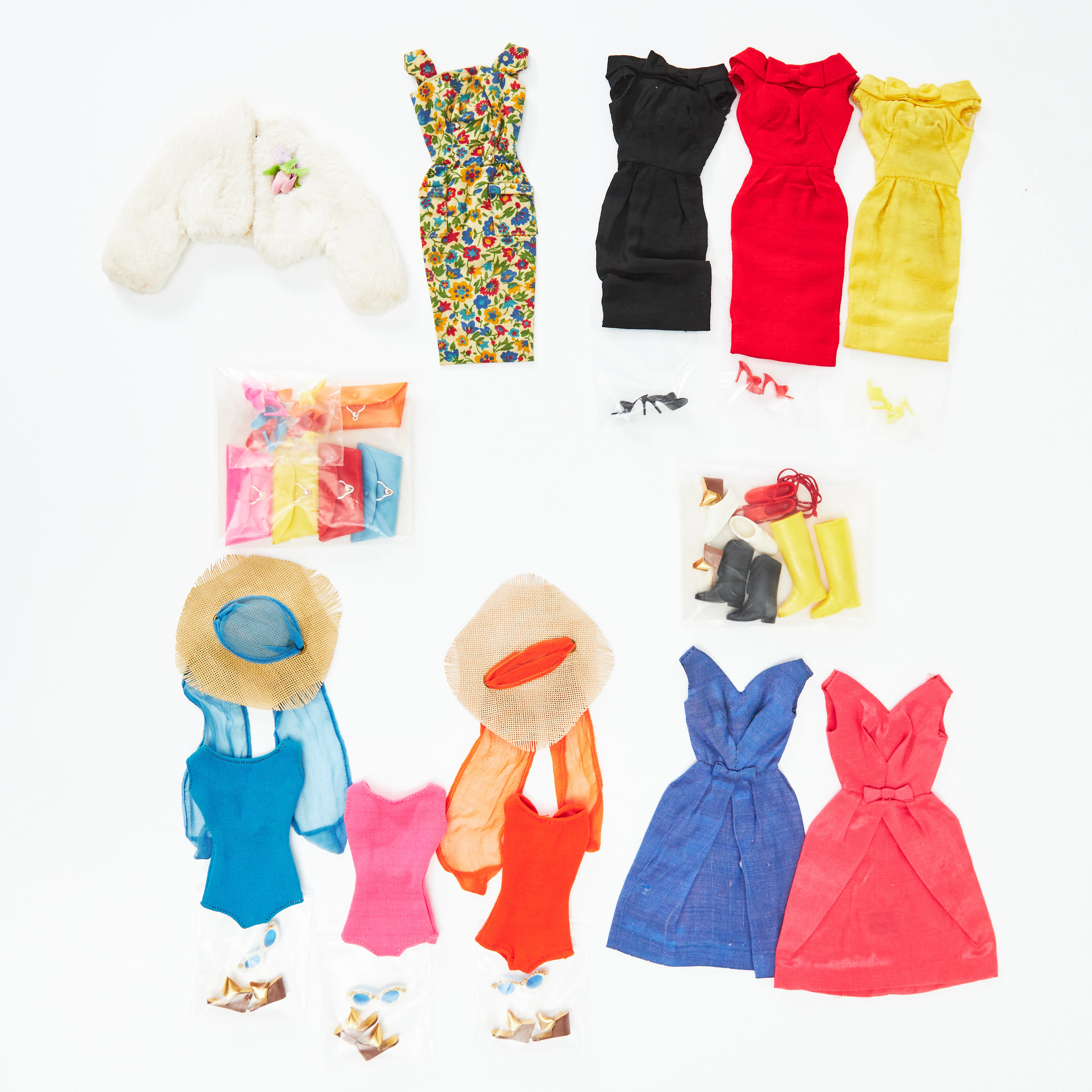 BARBIE, PAK, (8), (1962-1965), Mattel.