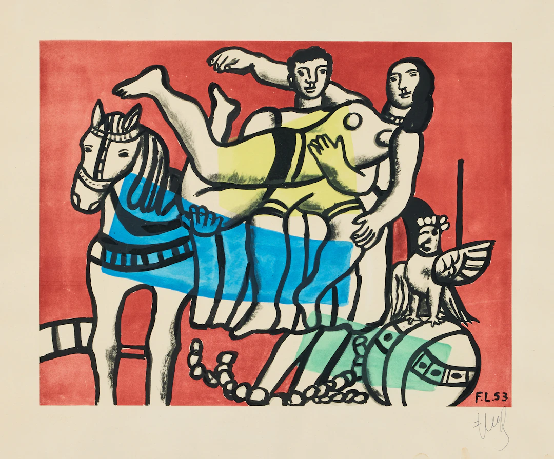 FERNAND LÉGER. After. ''La Parade''.
