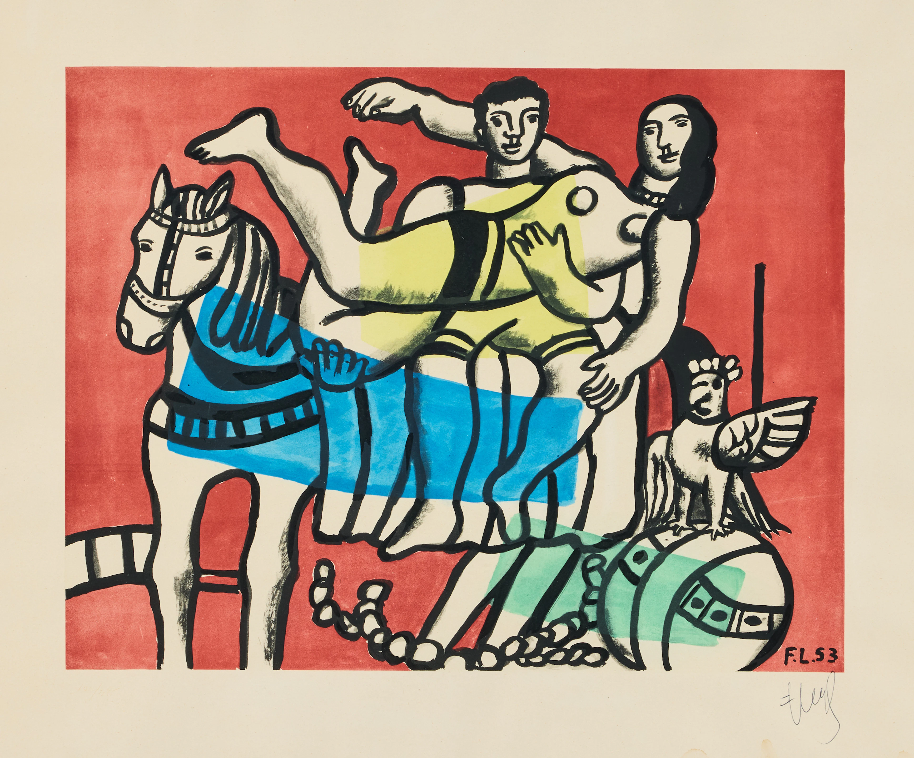 FERNAND LÉGER. After. ''La Parade''.