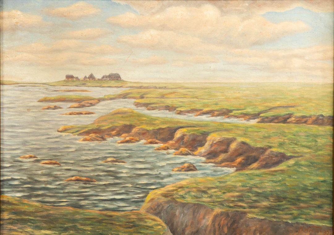 B. WESSEL. Halliglandschaft.