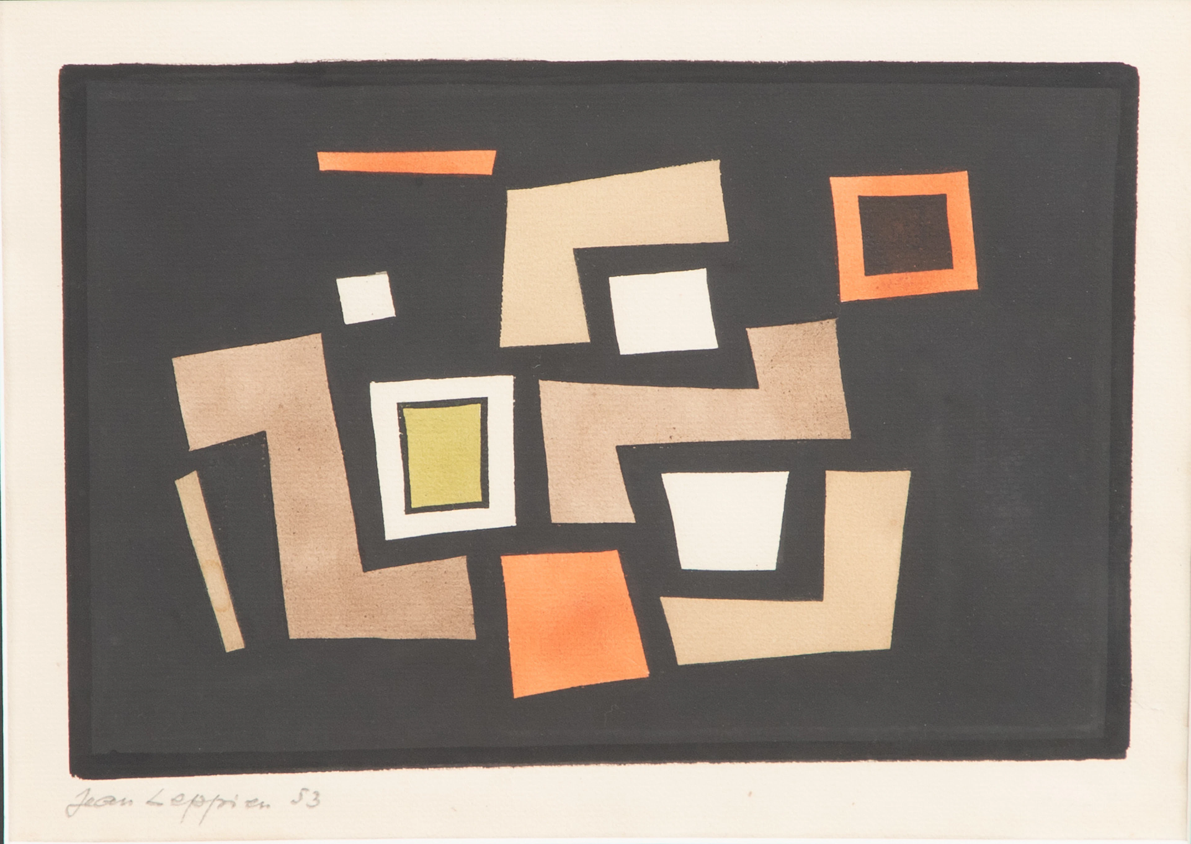JEAN LEPPIEN (1910-1991). Komposition.