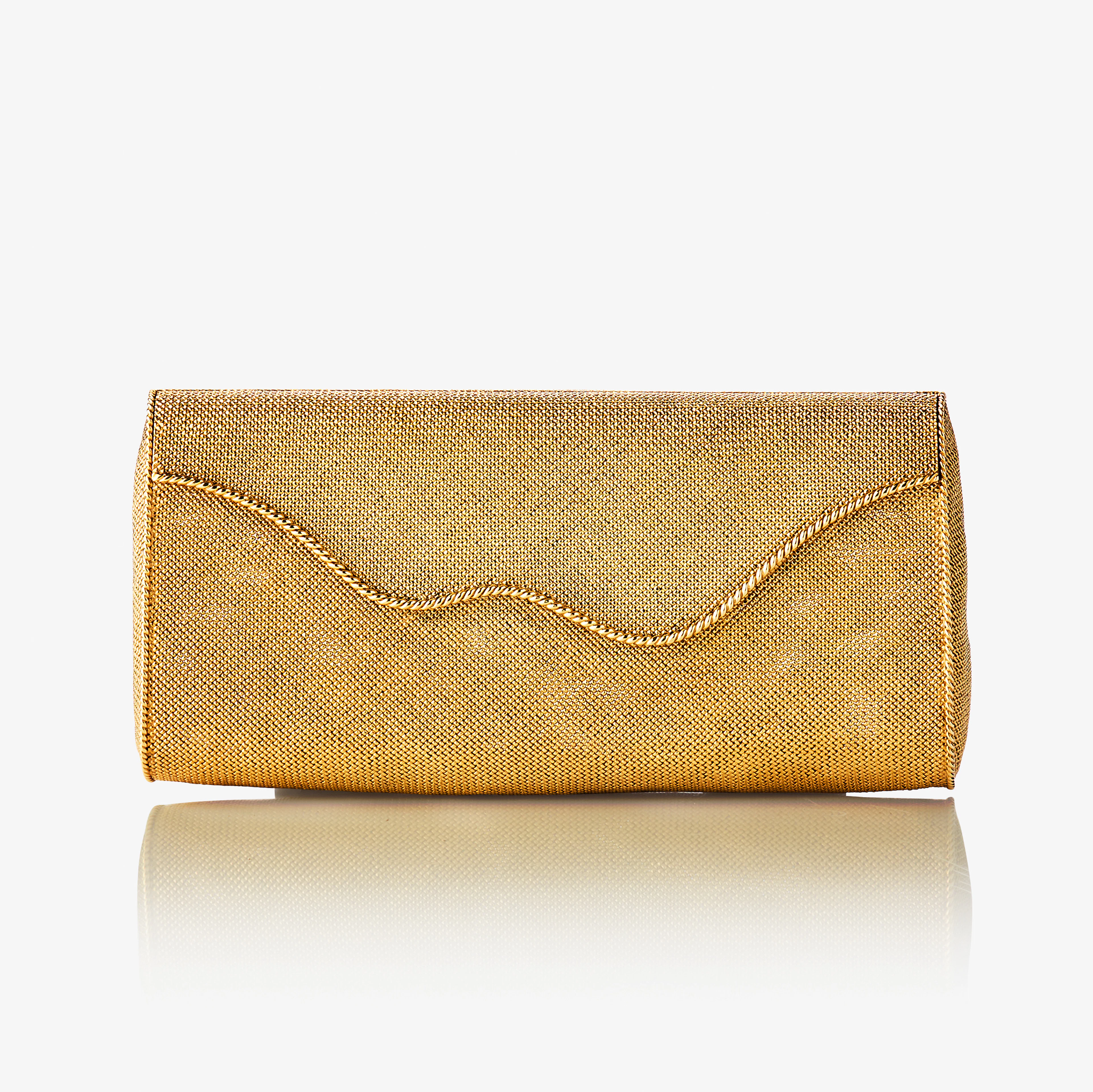 VAN CLEEF & ARPELS. Minaudière, 18K guld, 1960-tal.