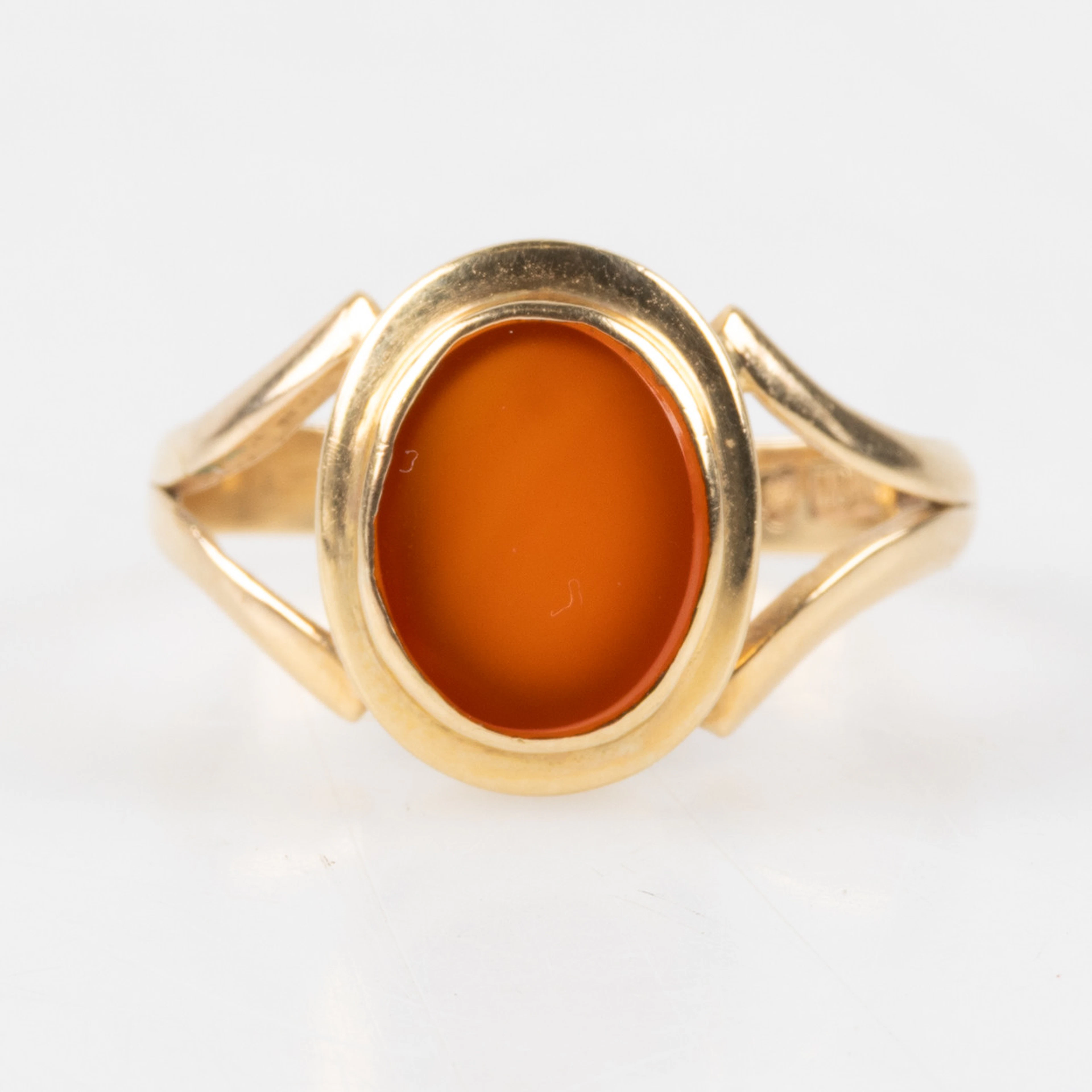 ANTIK RING, 18K guld, Helsingborg 1912.