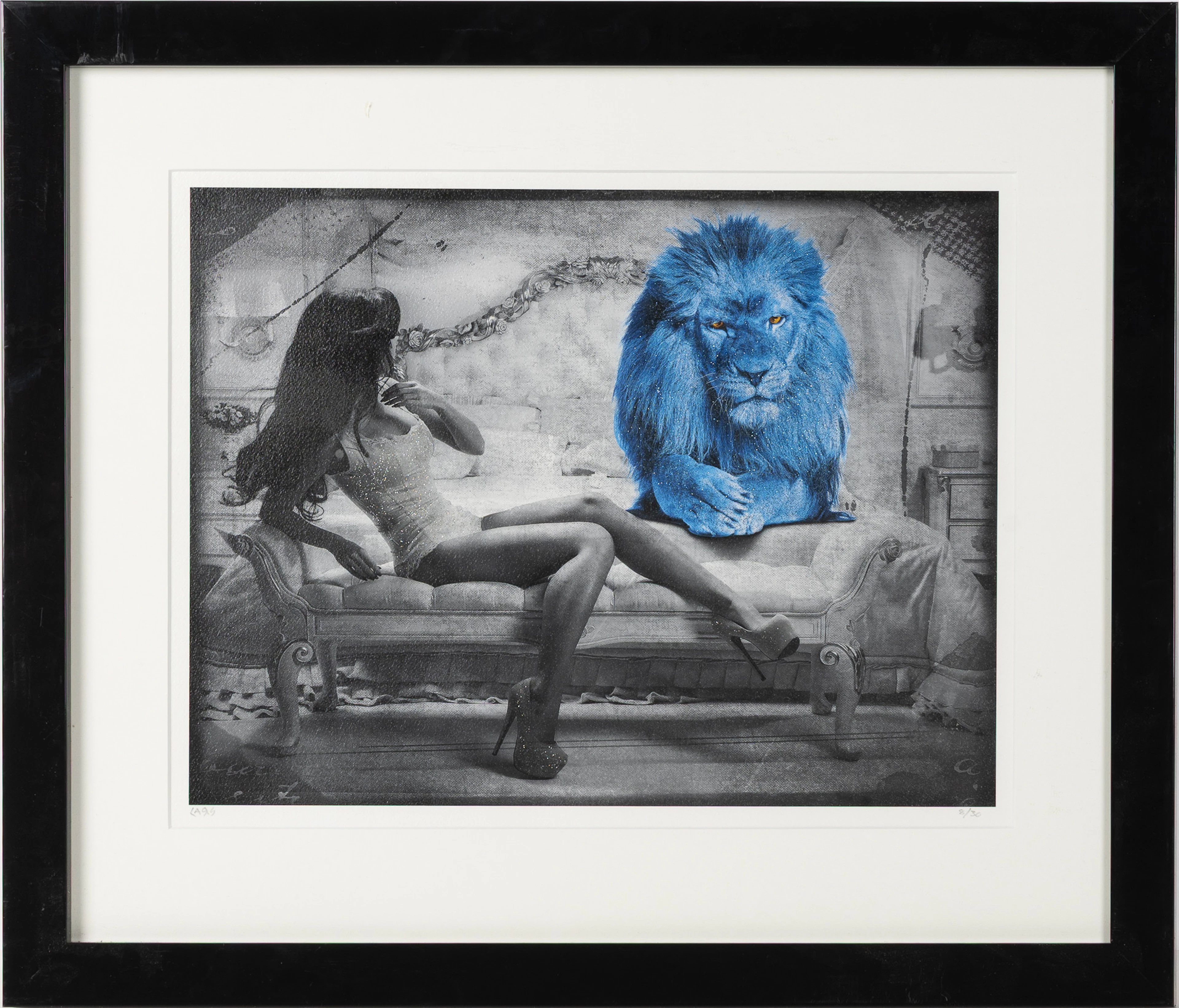 LARS TUNEBO. "King in Bed".