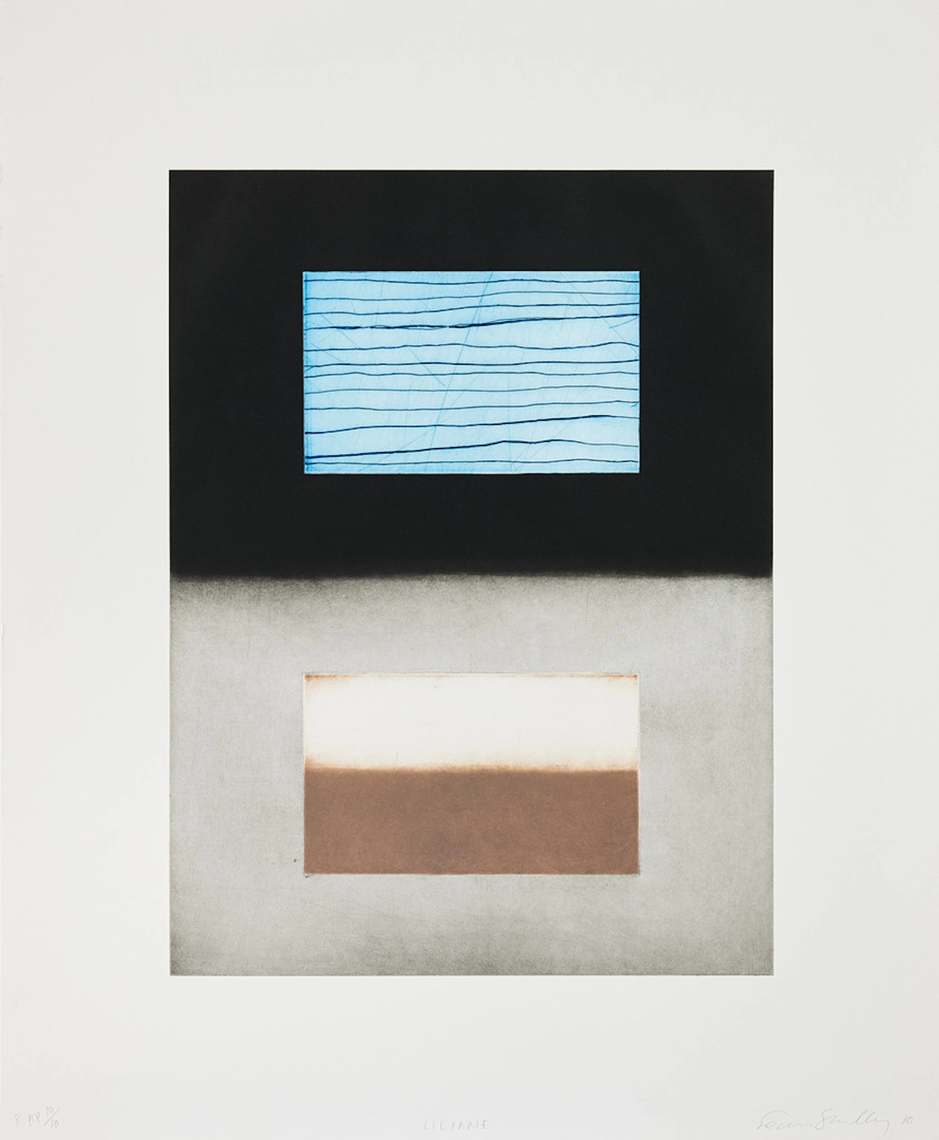SEAN SCULLY (IRELAND/USA, BORN 1945). "Liliane #8".