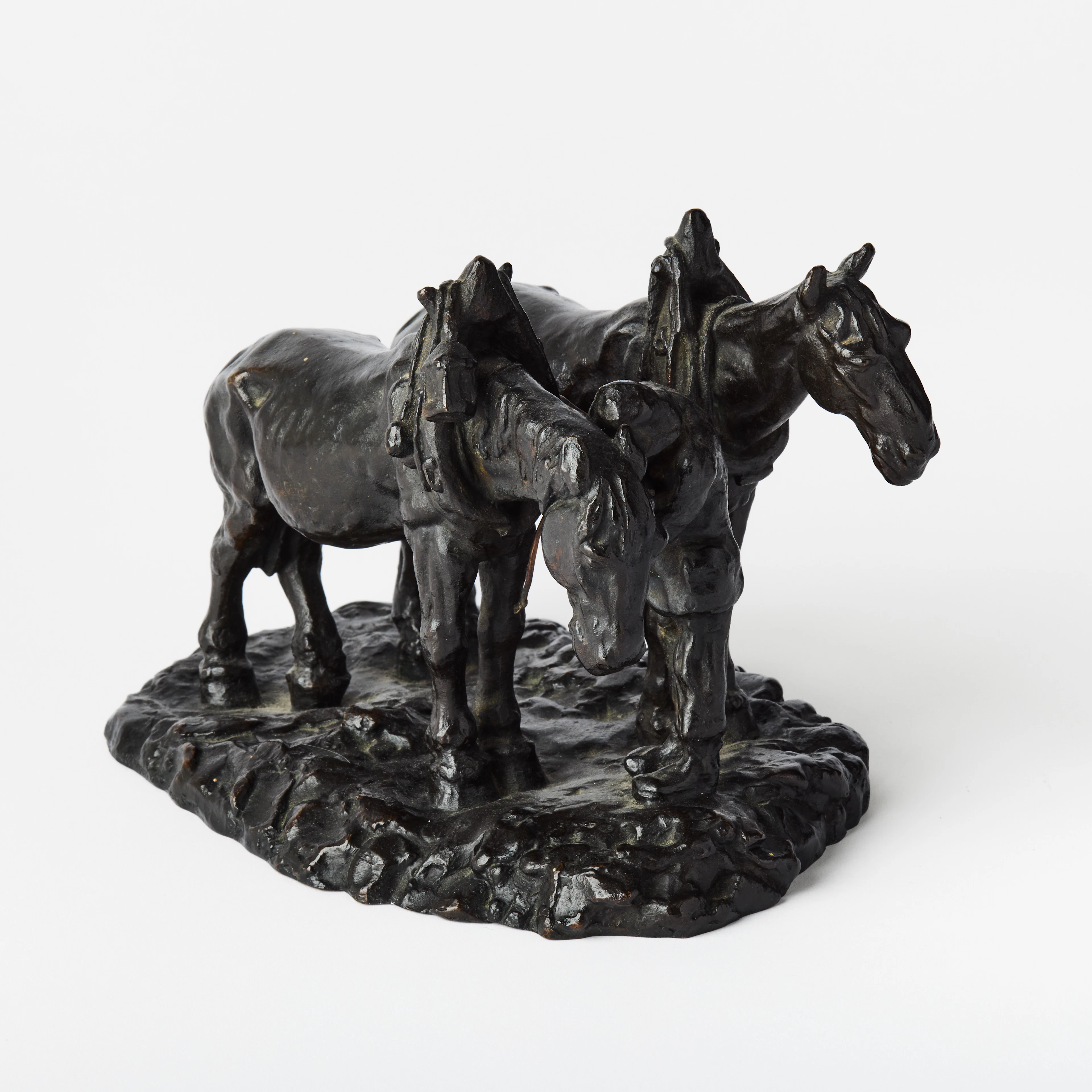 CARL MILLES. "Efter dagens arbete".