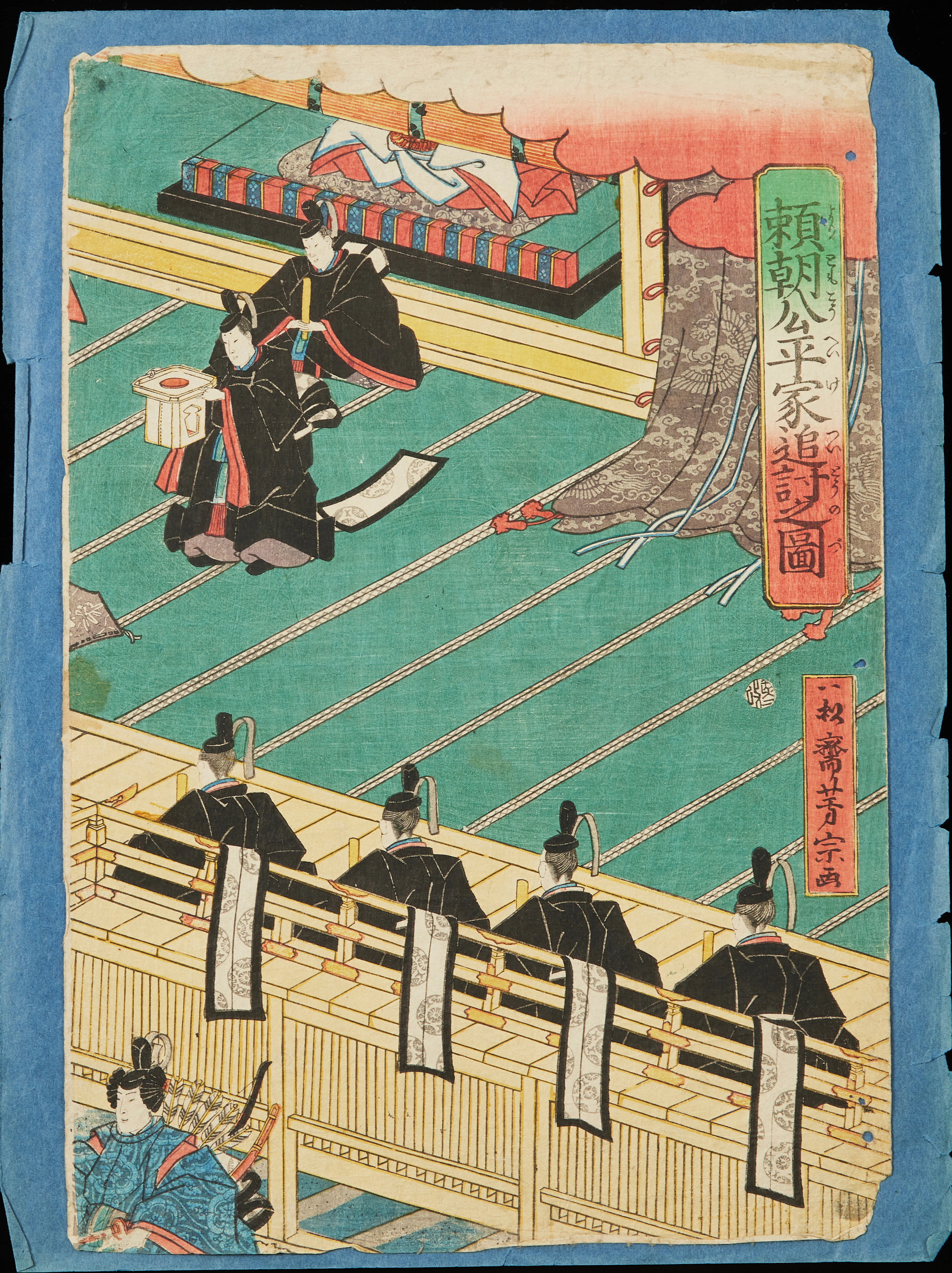 JAPANSKA TRÄSNITT, 11 stycken, mestadels 1800-tal, bl.a. efter Katsushika