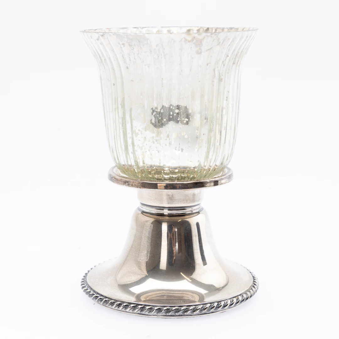 JACOB GRIMMINGER. Windlichter, Silber, Schwäbisch Gmünd, 2 Hälfte 20. Jh.