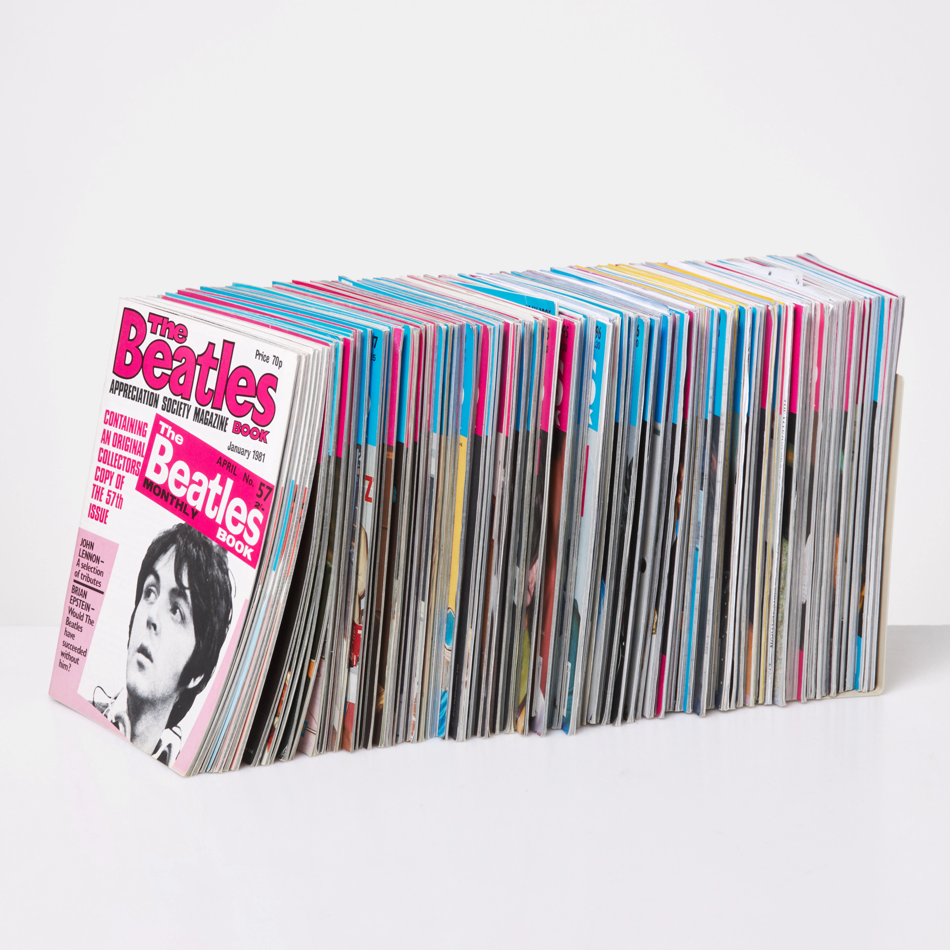 THE BEATLES BOOK MONTHLY, 153 nummer, utgivna 1981-2002, published