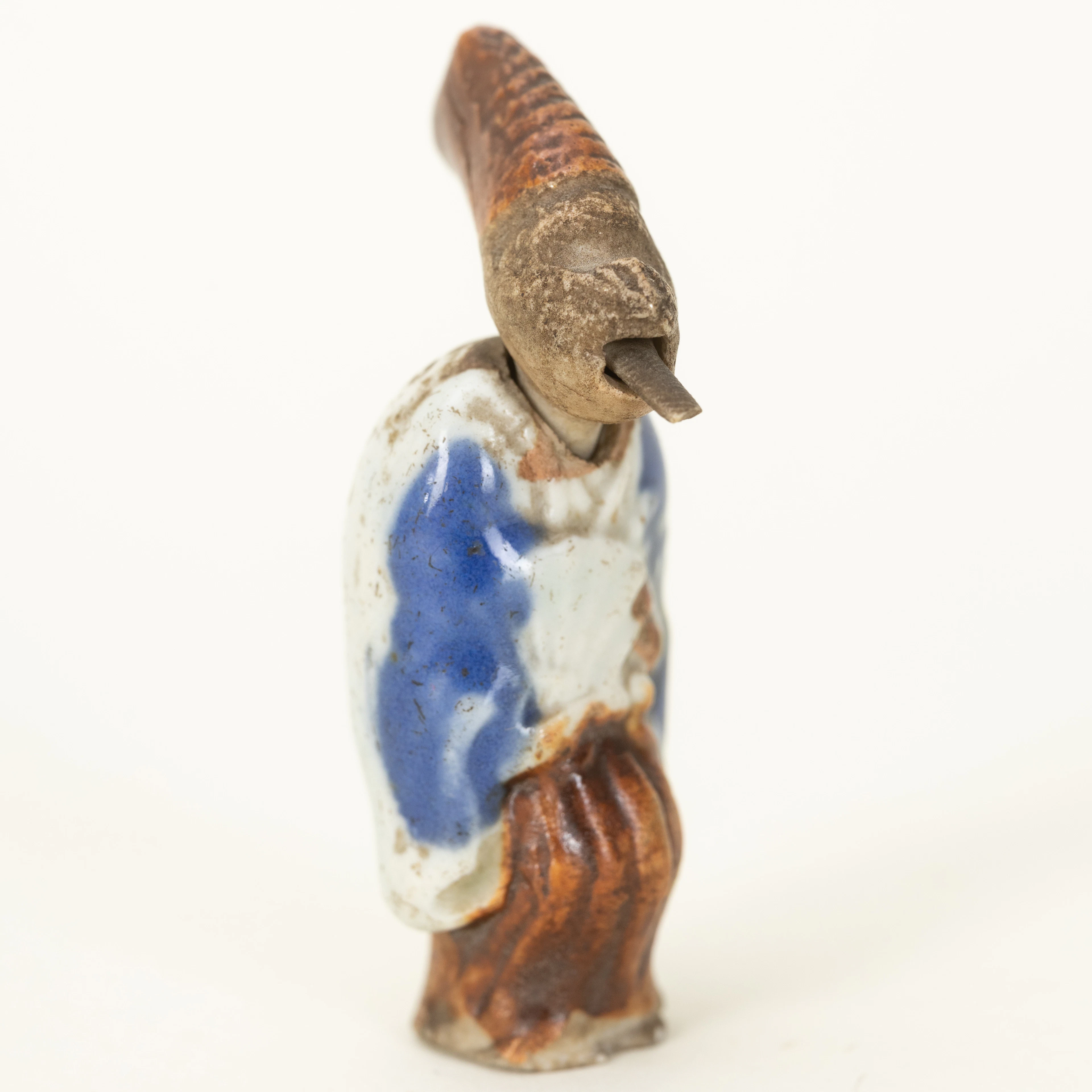 Karakuri-Netsuke eines als Sambasō-Tänzer dargestellten Affen, Hirado