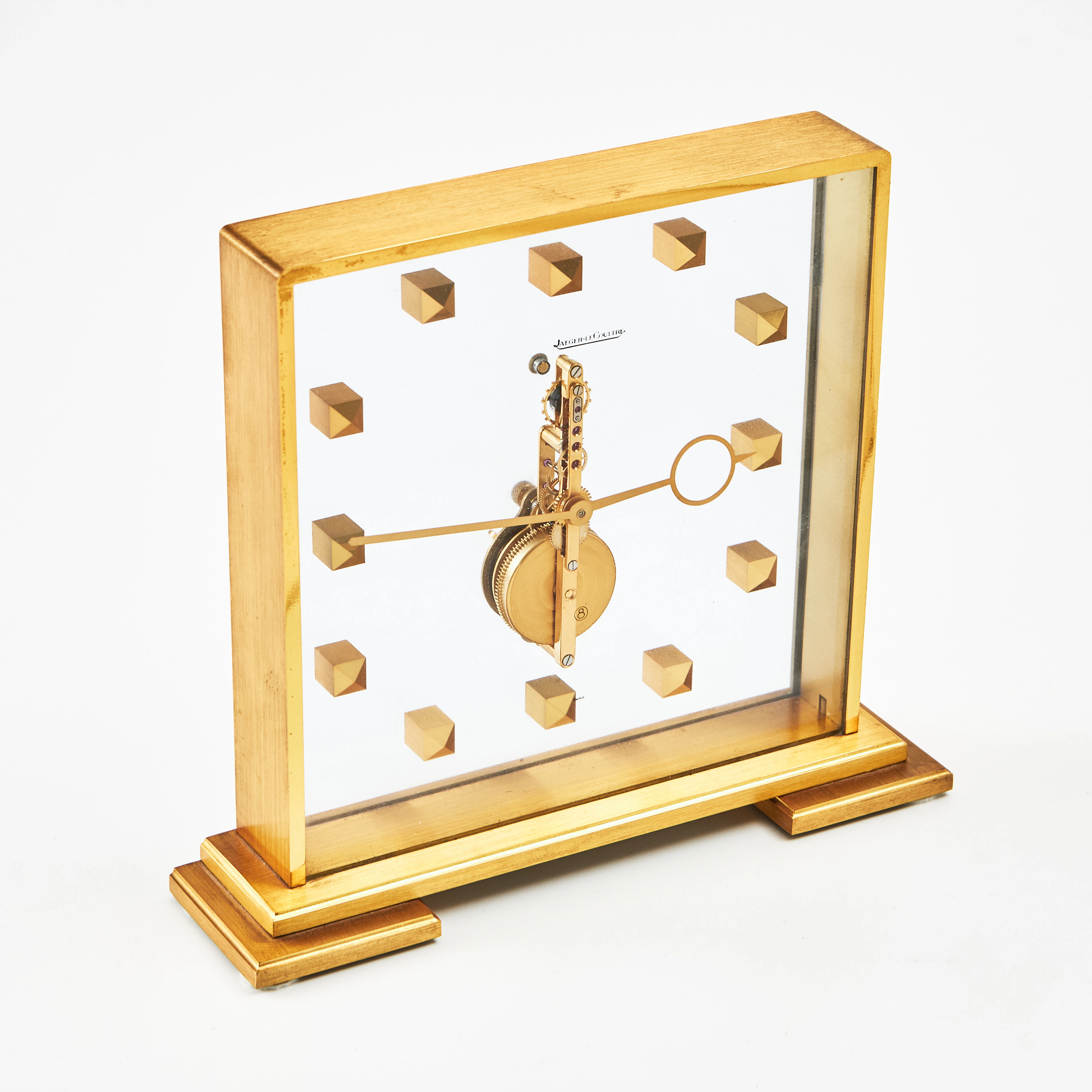JAEGER-LE COULTRE, Pendulette, bordsur, 150 (181) x 152 (159) x 29