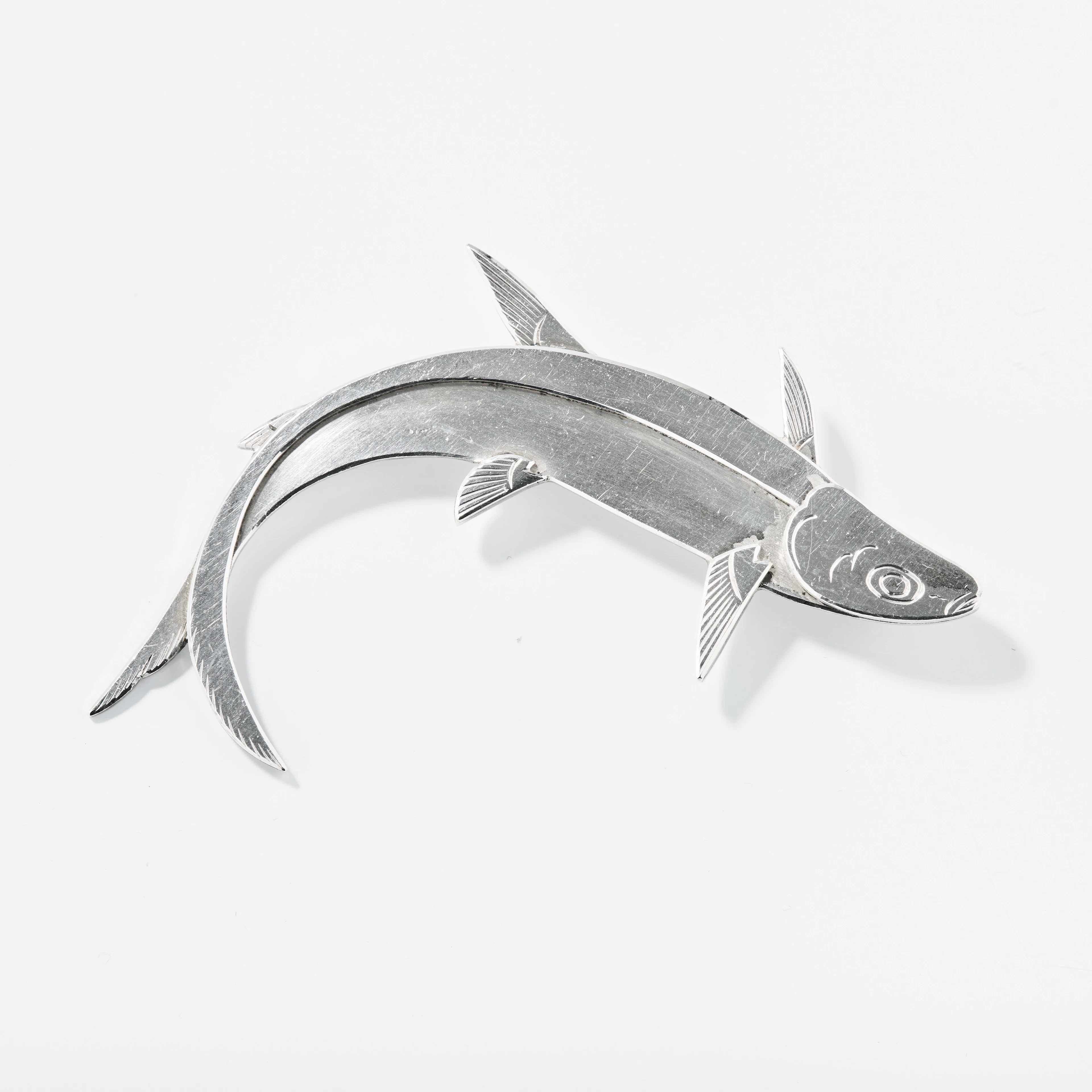 WIWEN NILSSON. Brosch, sterlingsilver, no 21, Lund 1954.