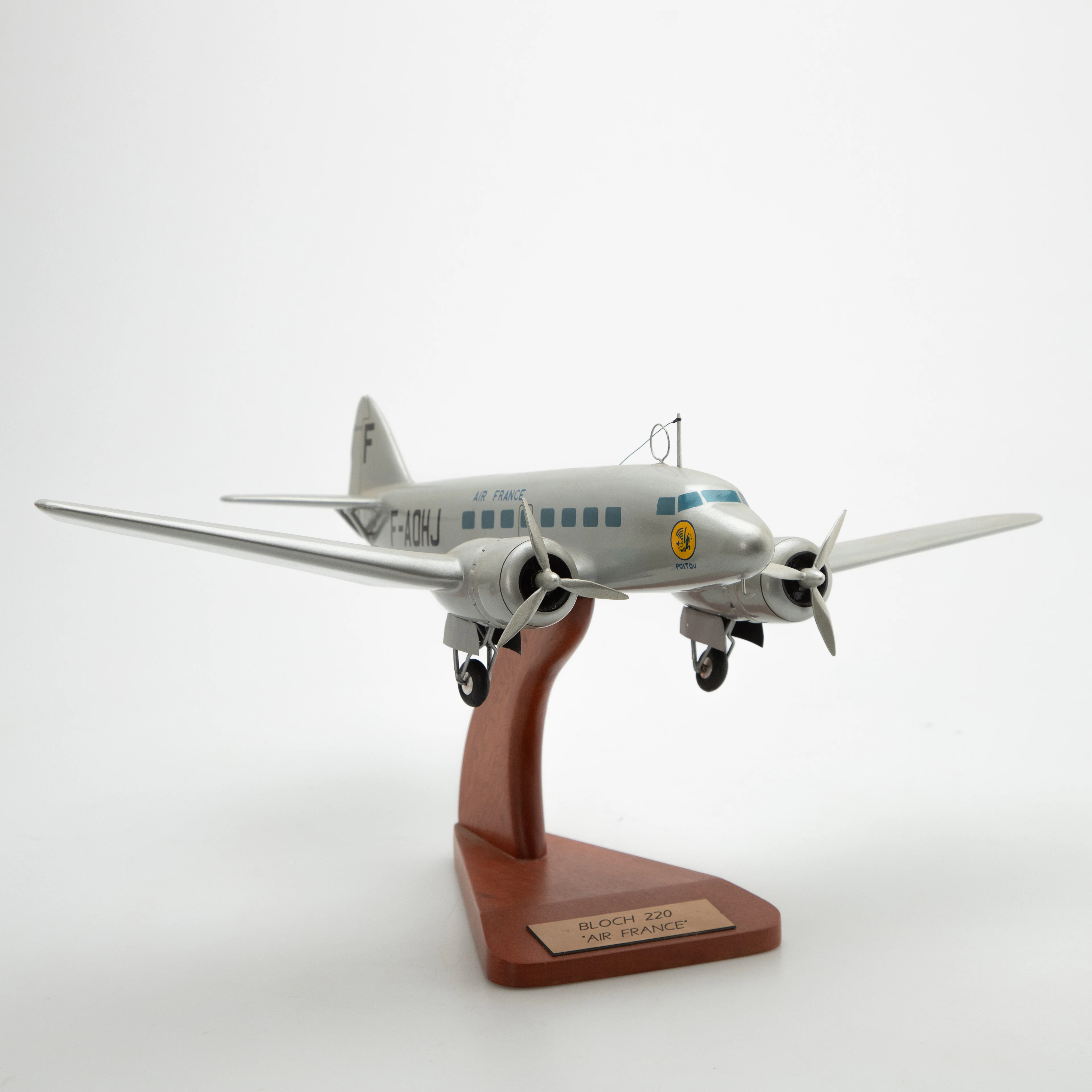 Stand-Flugzeugmodell: Air France F-AOHJ.