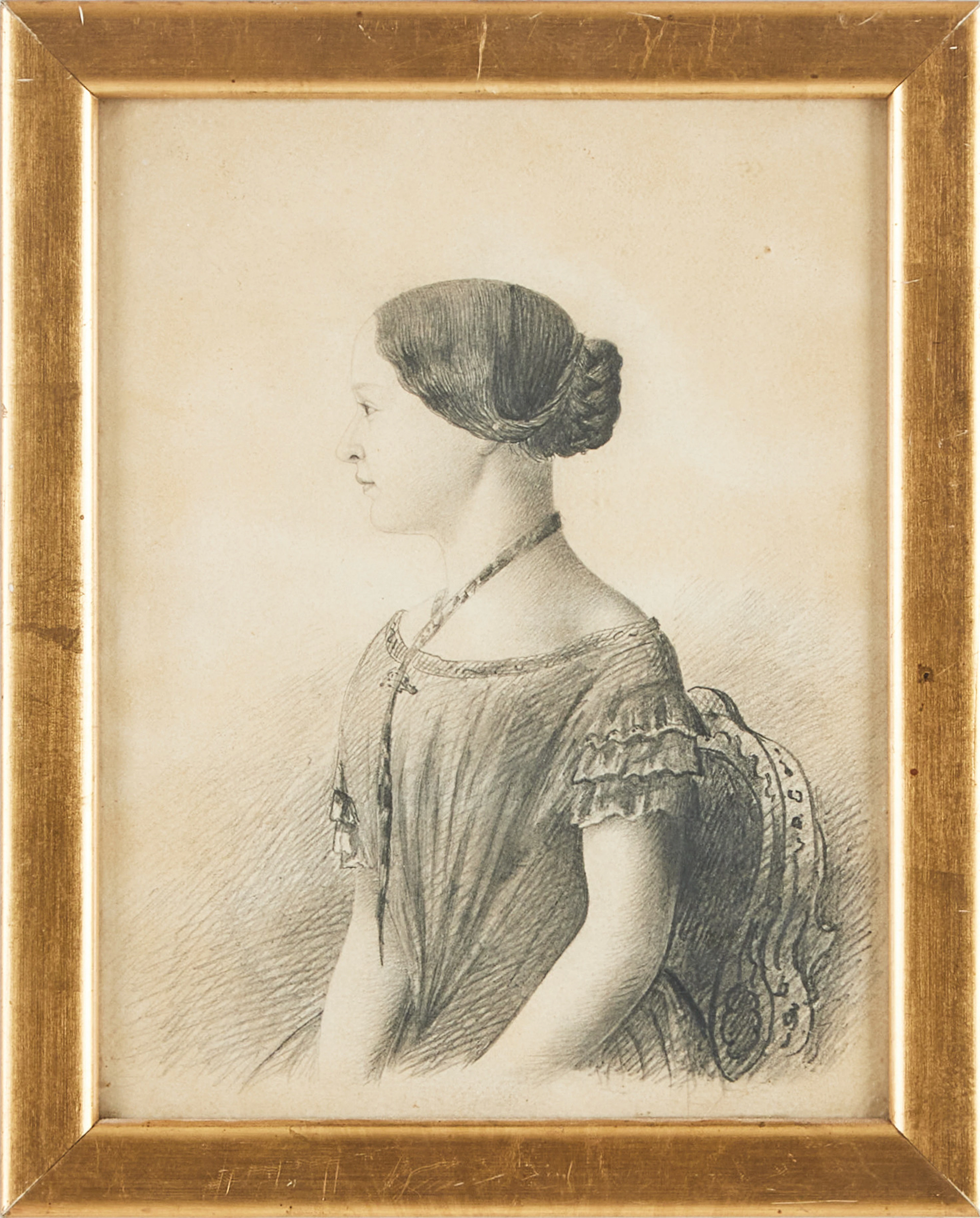AXEL HERMAN HÄGG (1835-1921), porträtt av Friherrina Louise Amalia