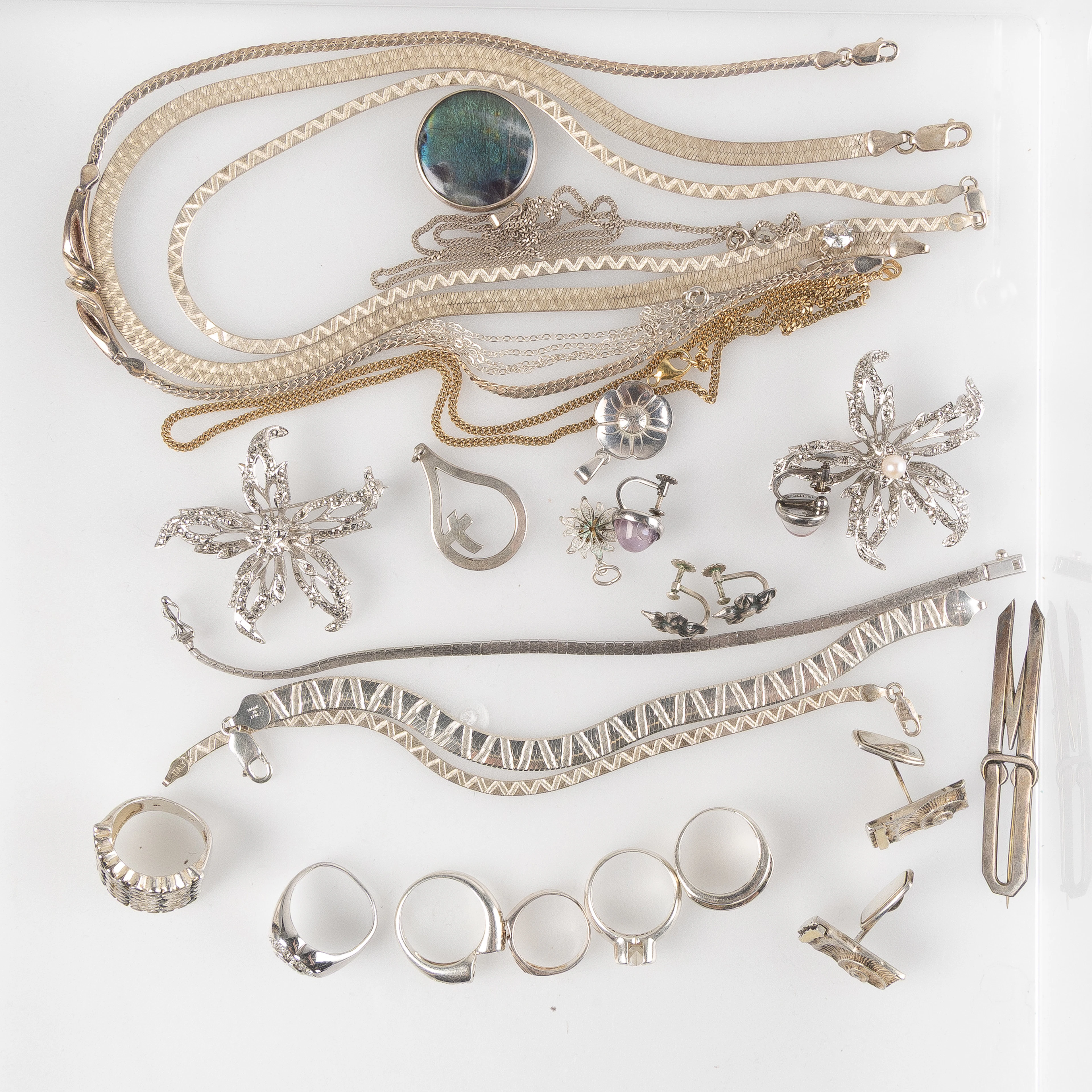 SAMLING SMYCKEN, silver.
