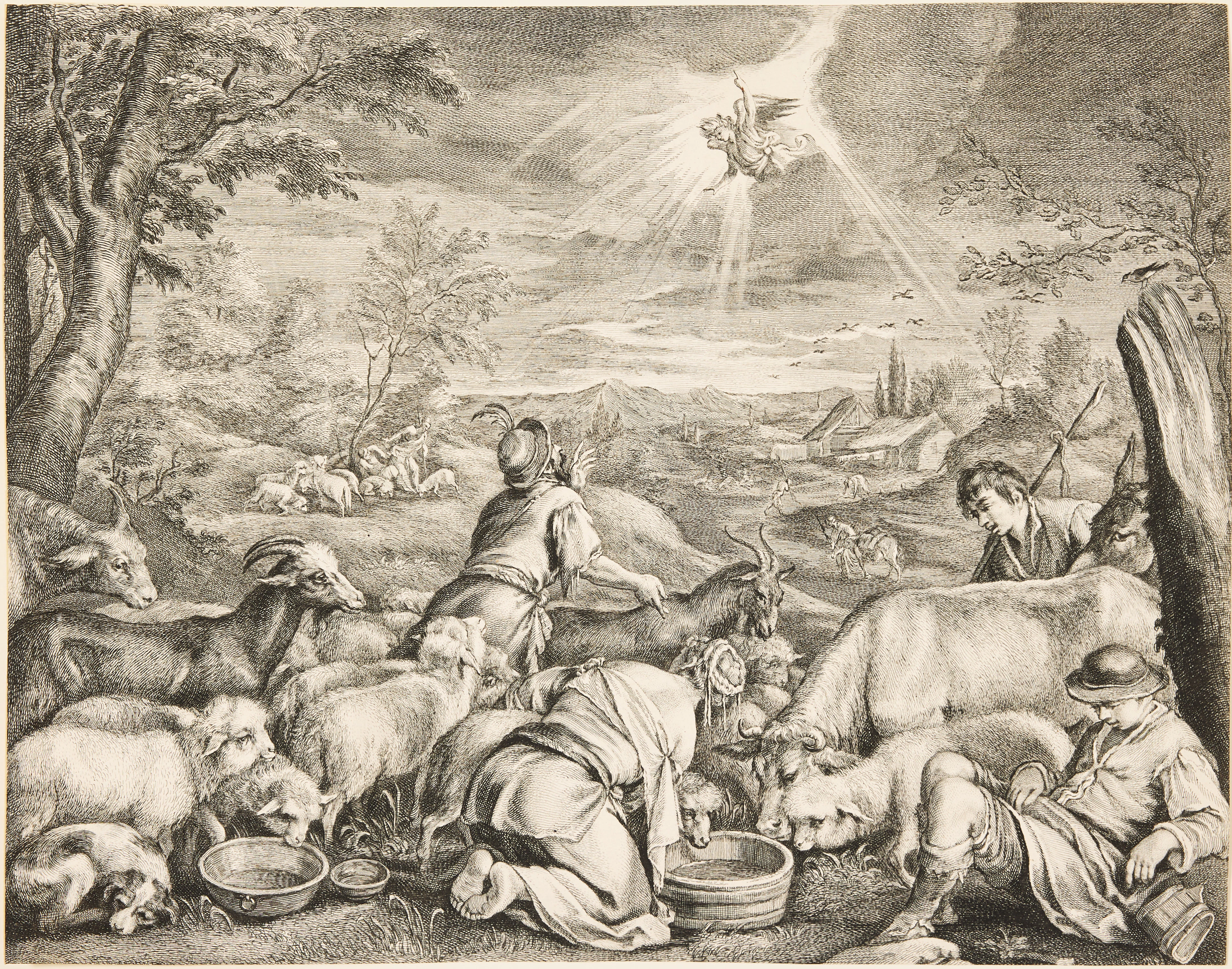 CORNELIS VISSCHER (THE NETHERLANDS CIRCA 1629-1658) AFTER JACOPO BASSANO