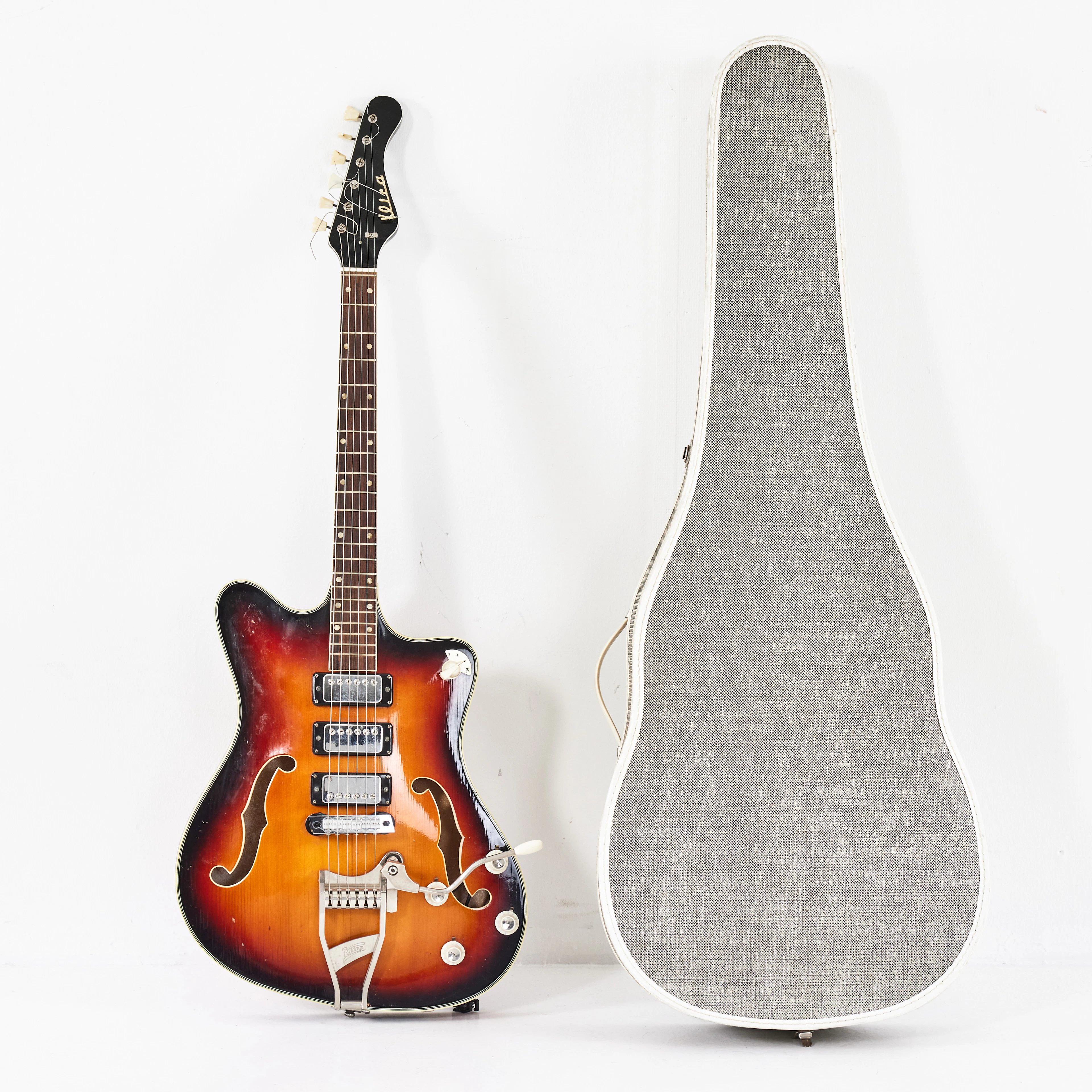 ELGITARR, Klira, sunburst, Tyskland.
