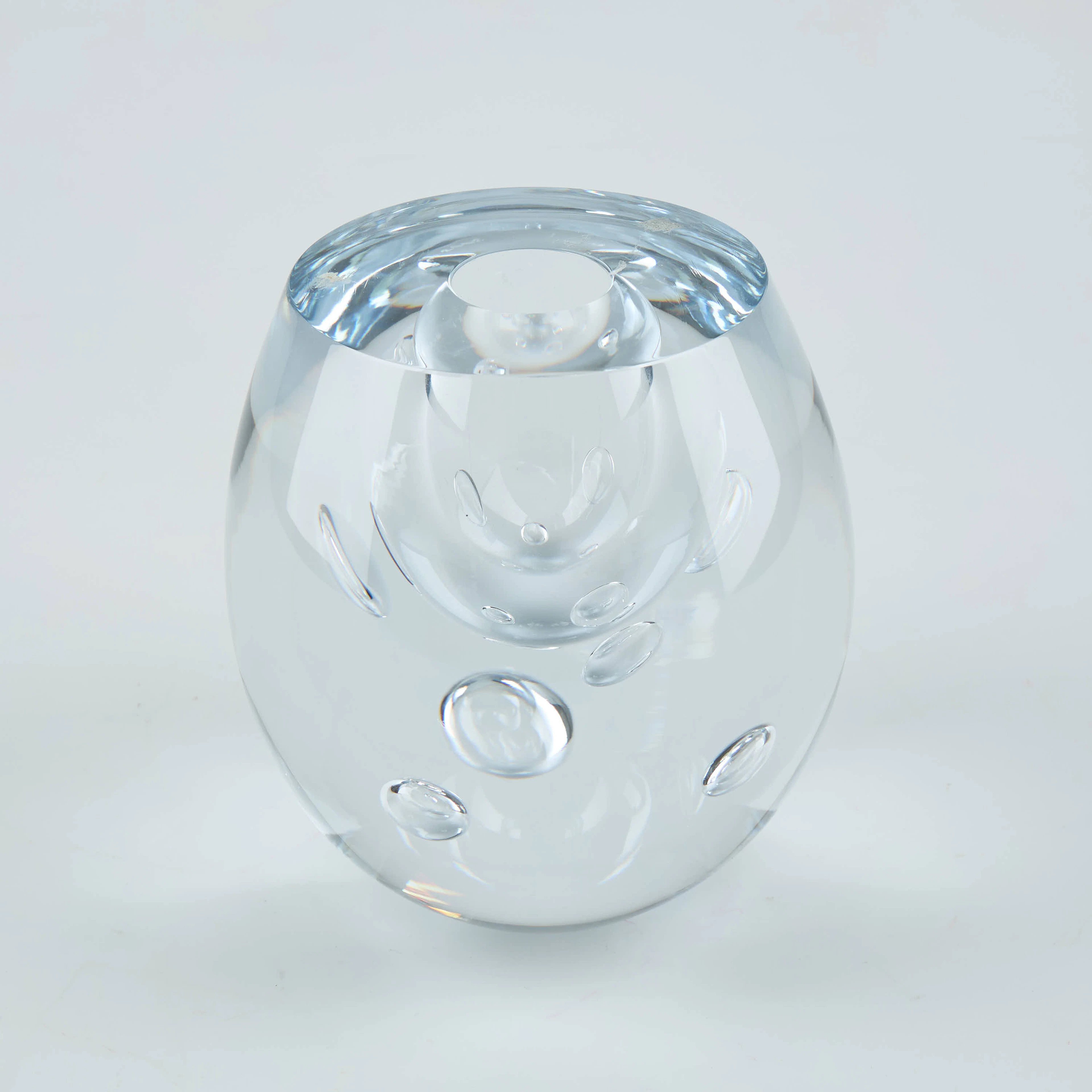 TIMO SARPANEVA. Glasskulptur "Claritas", signerad Timo Sarpaneva, Iittala 2002.