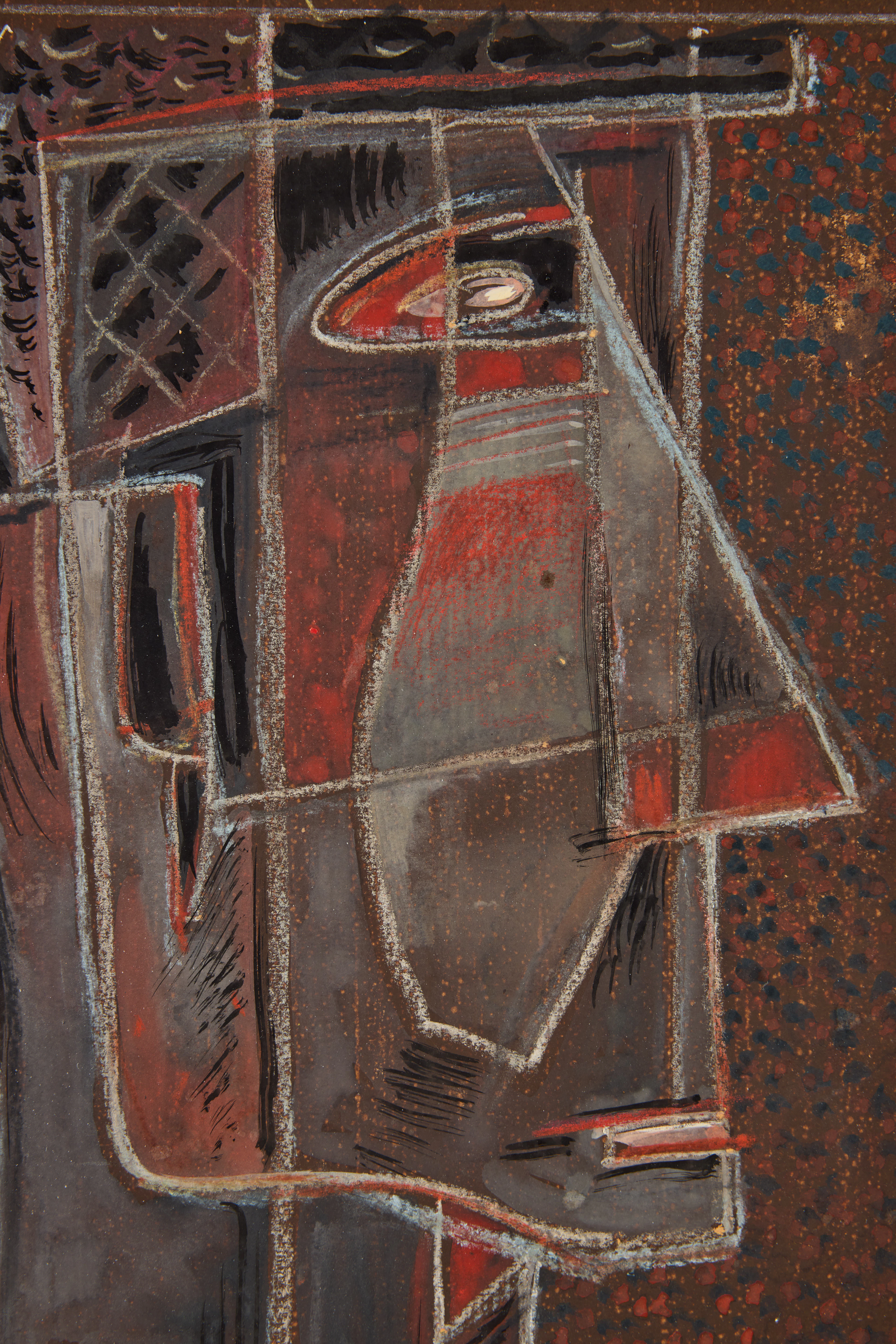 GÖSTA ADRIAN-NILSSON. "Toreadorhuvud".