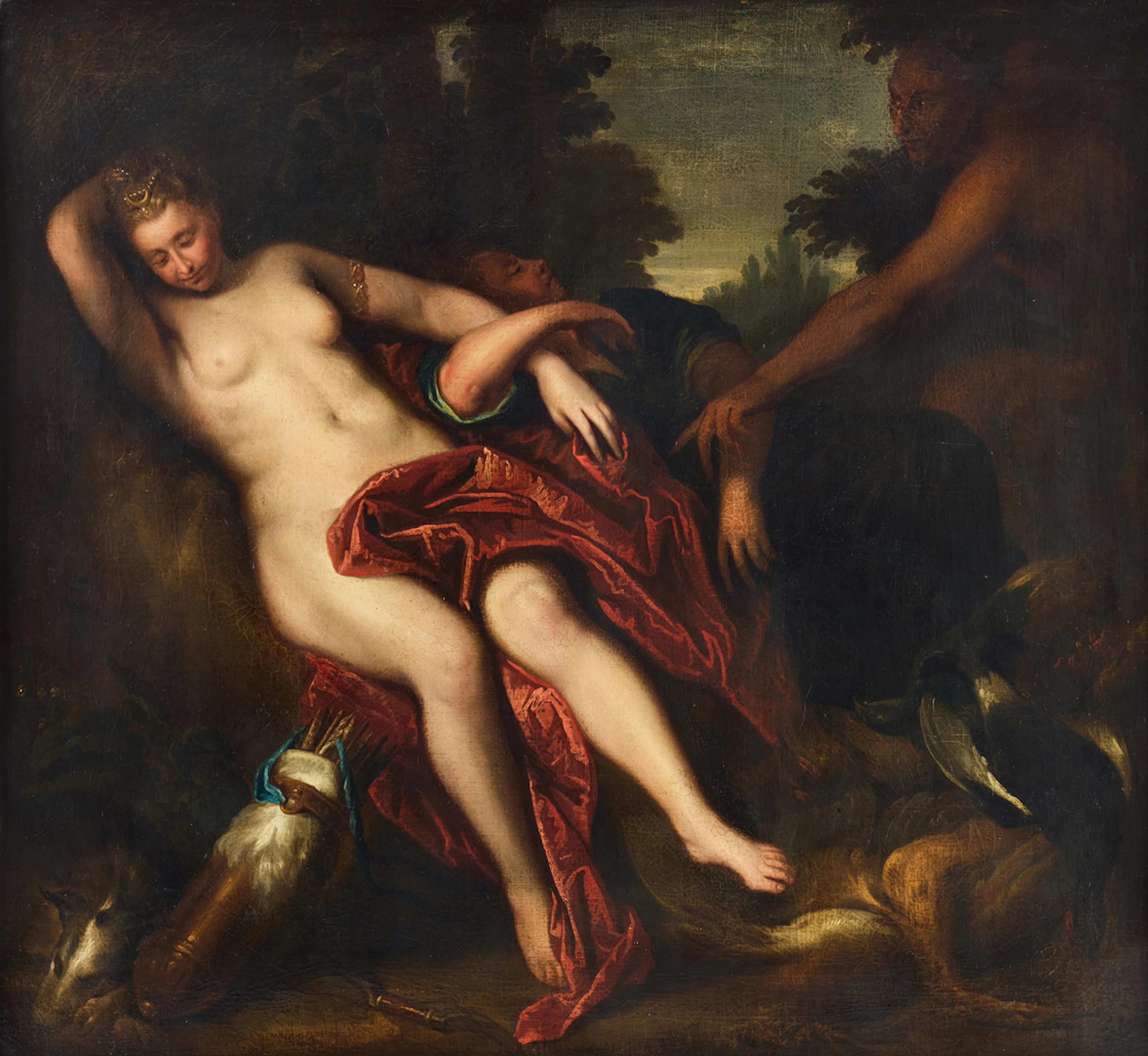 ANTHONY VAN DYCK (ANTWERP 1599-1641 LONDON). Hans efterföljare, 17/1800-tal.