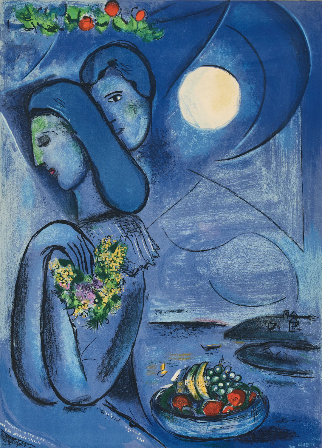 MARC CHAGALL. After "Saint Jean Cap Ferrat".