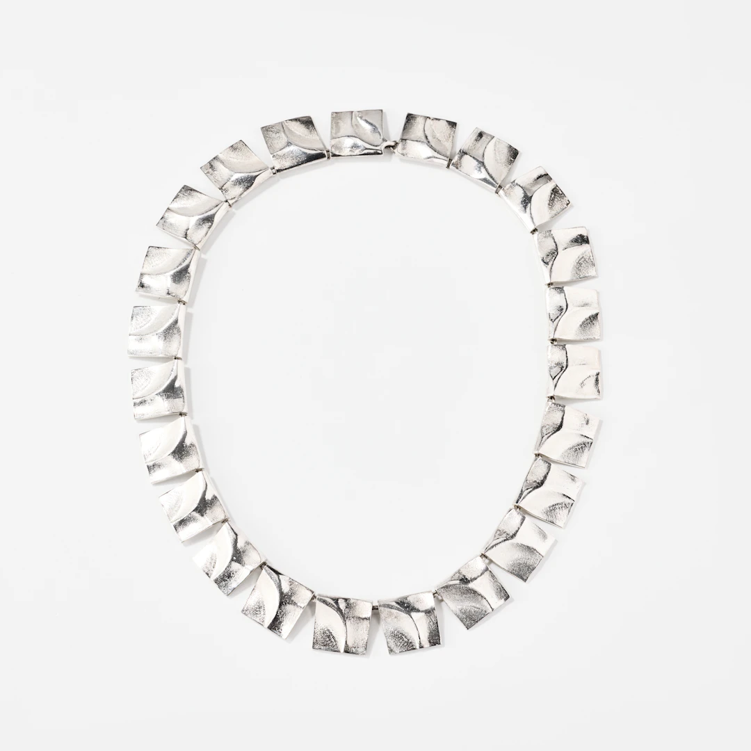 BJÖRN WECKSTRÖM. Collier, "Galactic Peaks", sterlingsilver, Lapponia