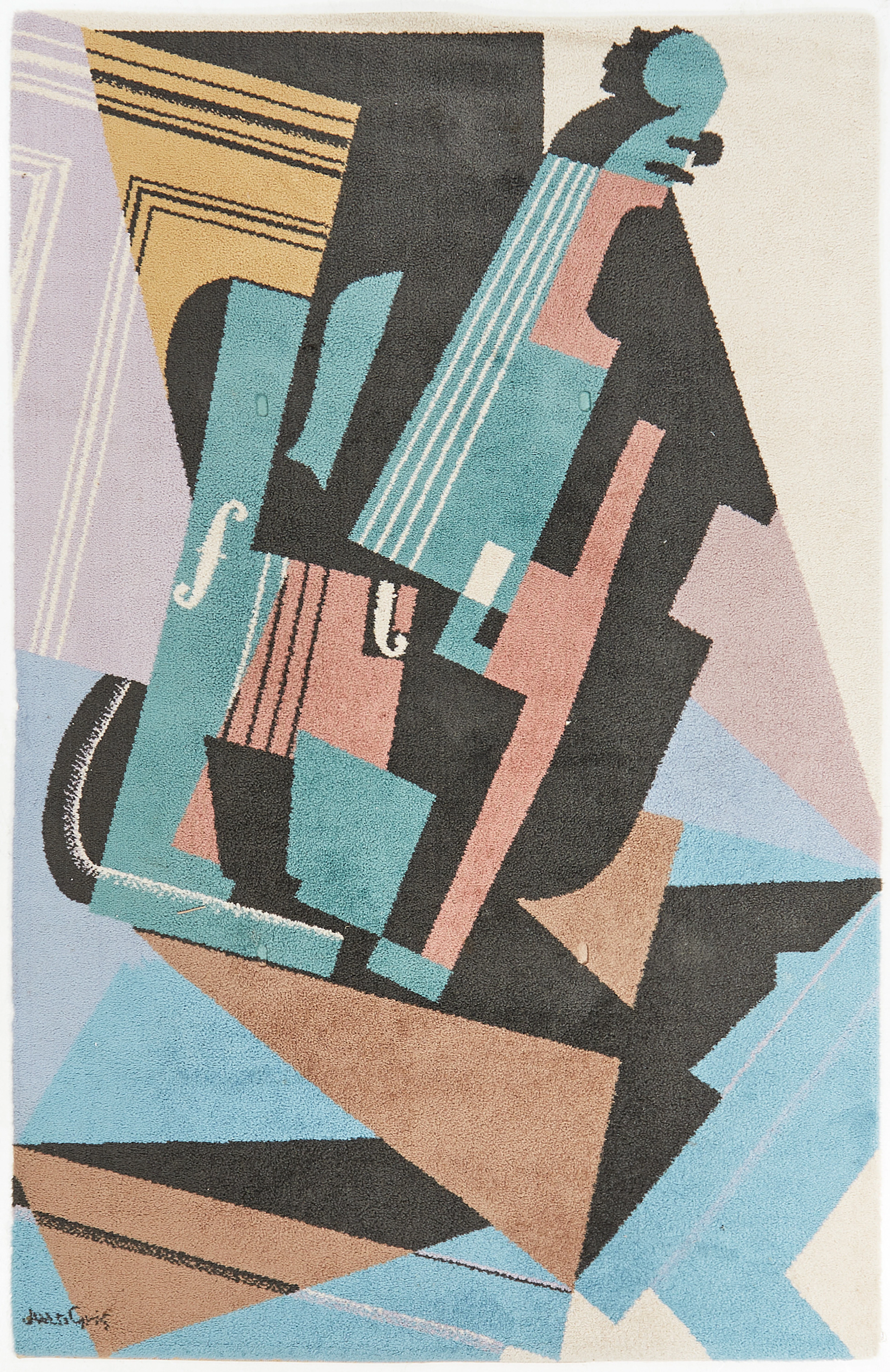 MATTA, ''Violin gris 1916'', efter Juan Gris, Ege art, Danmark, maskinvävd.
