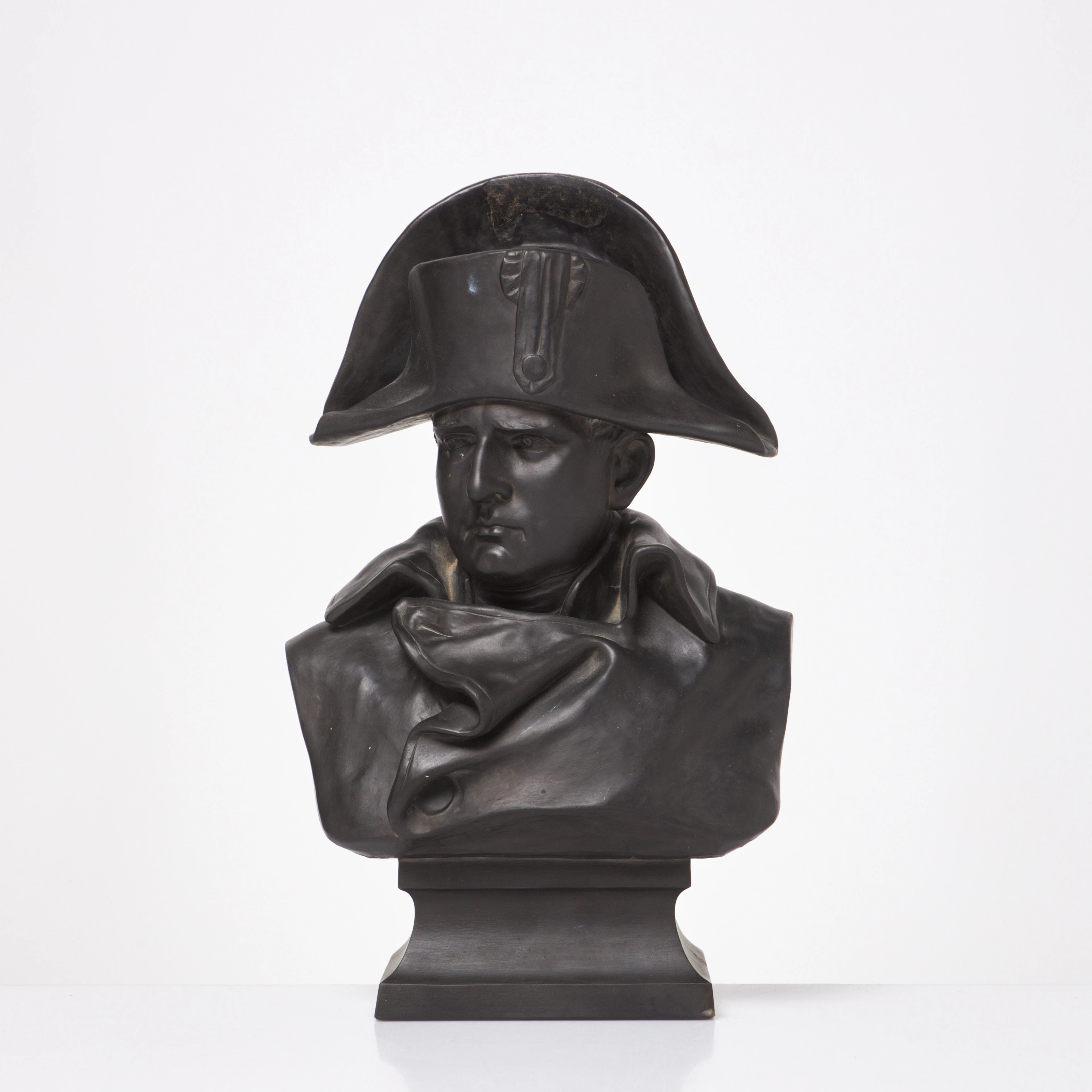 RENZO COLOMBO. EFTER. Napoleon, byst, konstmassa, L.P. Jörgensen