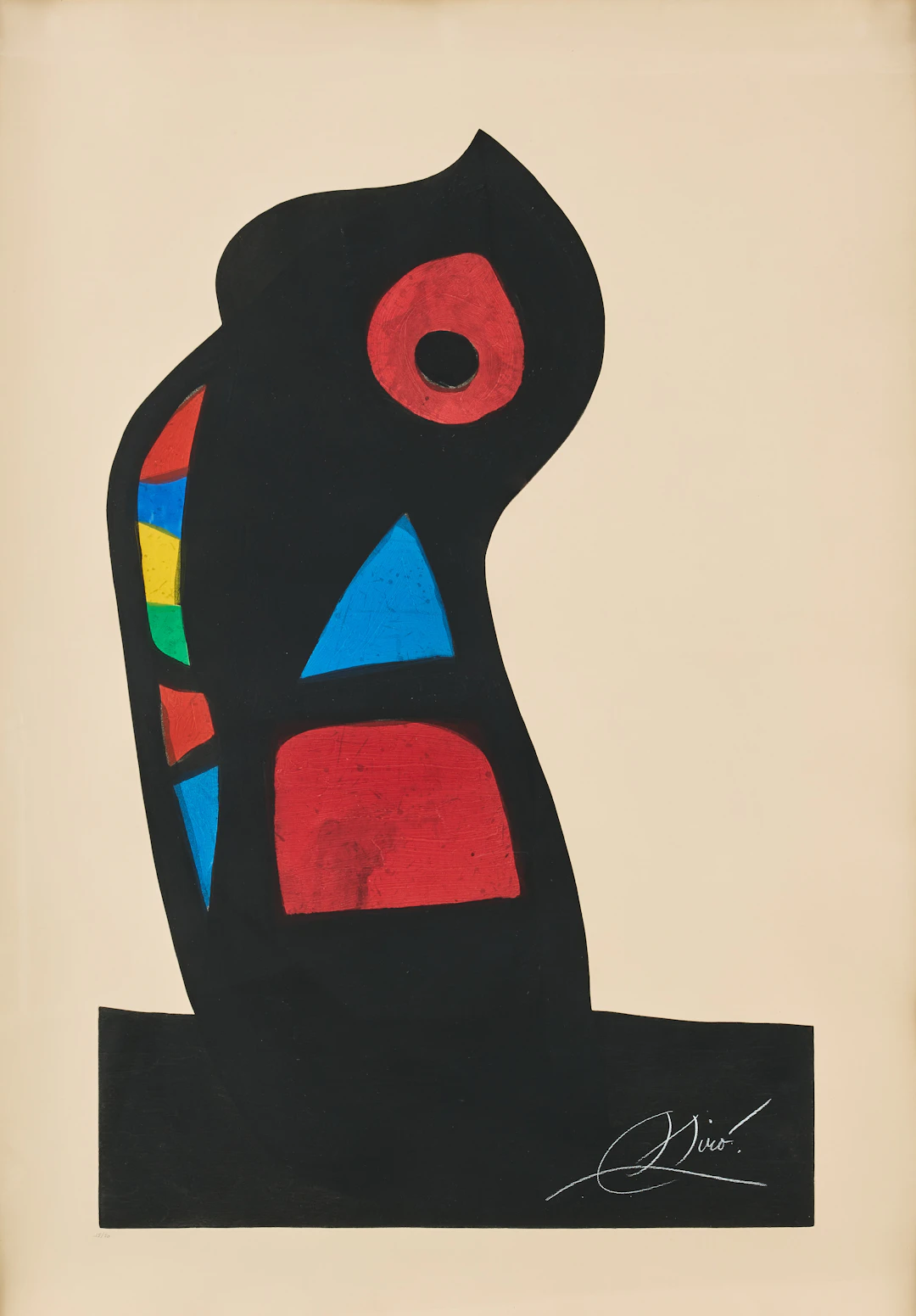 JOAN MIRÓ. "L'Oustachi".