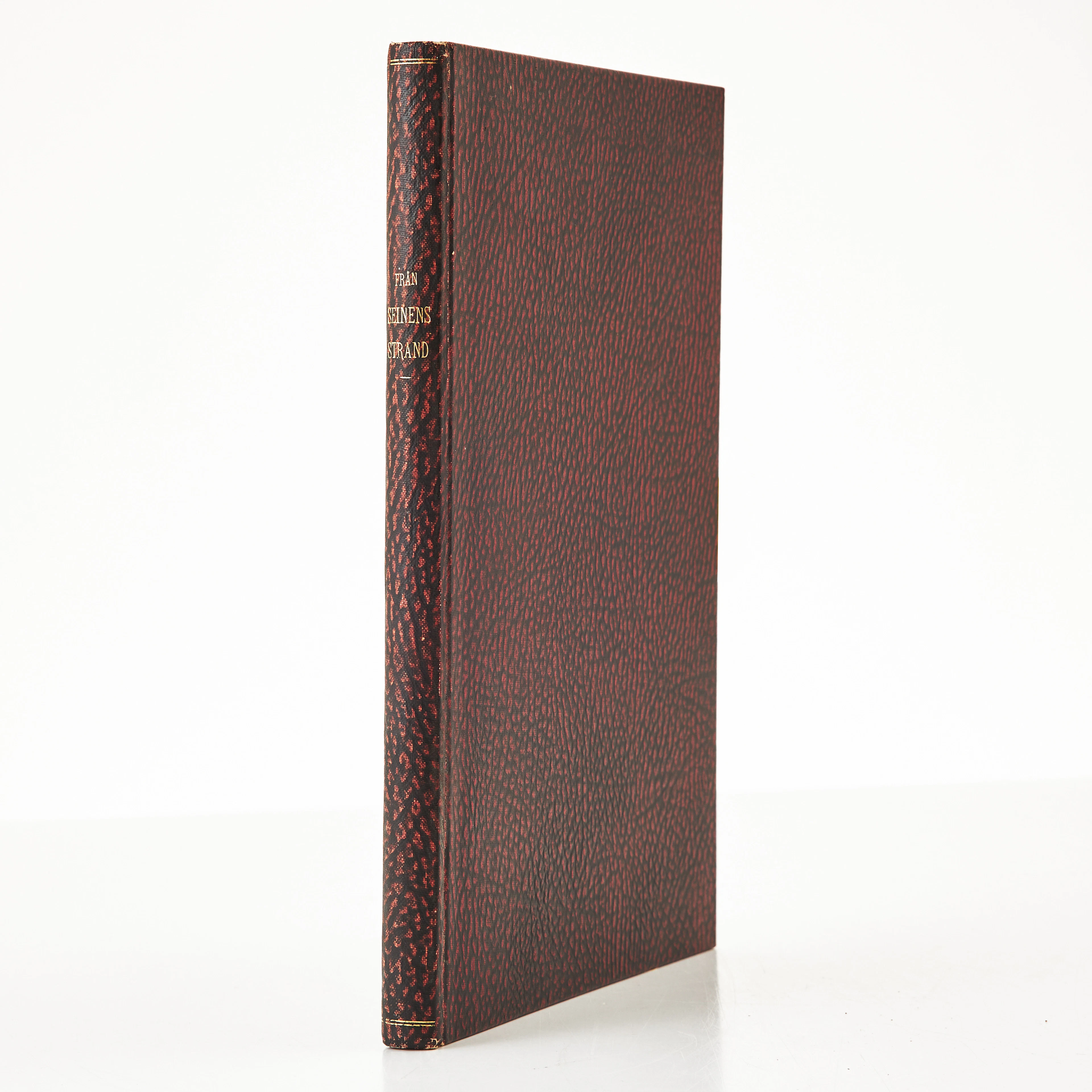 OPPONENTERNAS UTSTÄLLNINGSKATALOG 1885, "Från Seinens Strand - Svenska