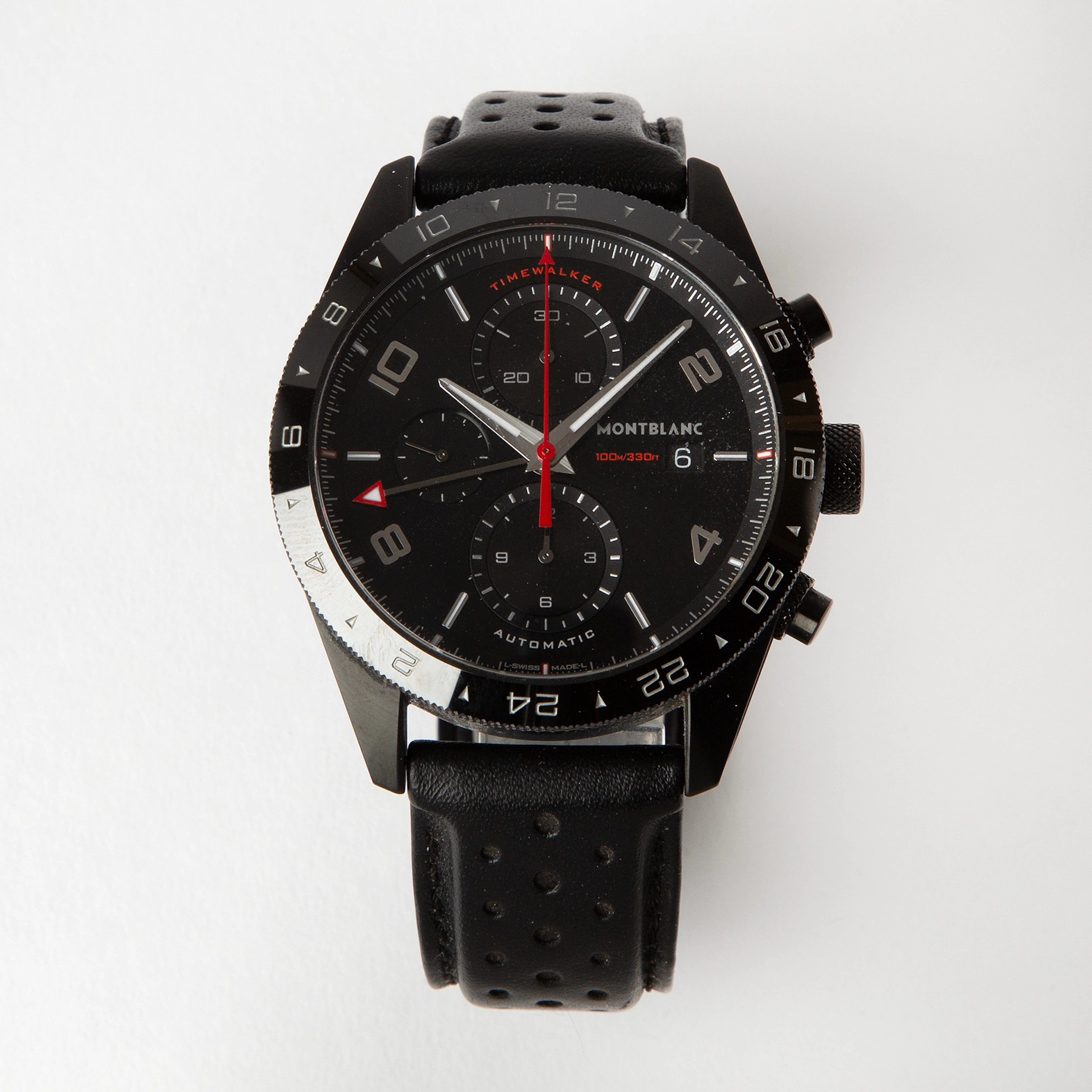 MONTBLANC, TimeWalker, kronograf, armbandsur, 43 mm, ca 2021.