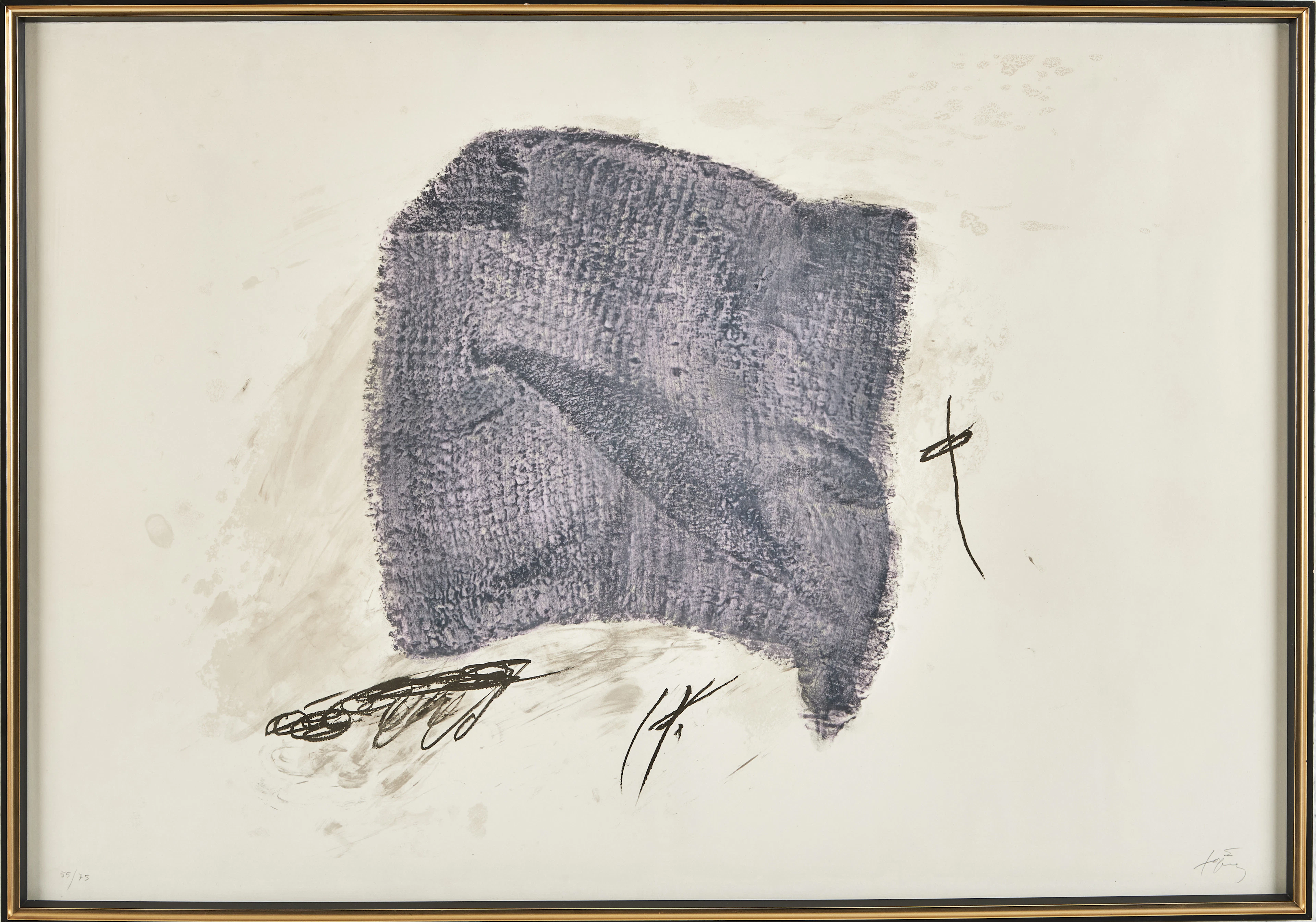 ANTONI TÀPIES. "La Serpillière".