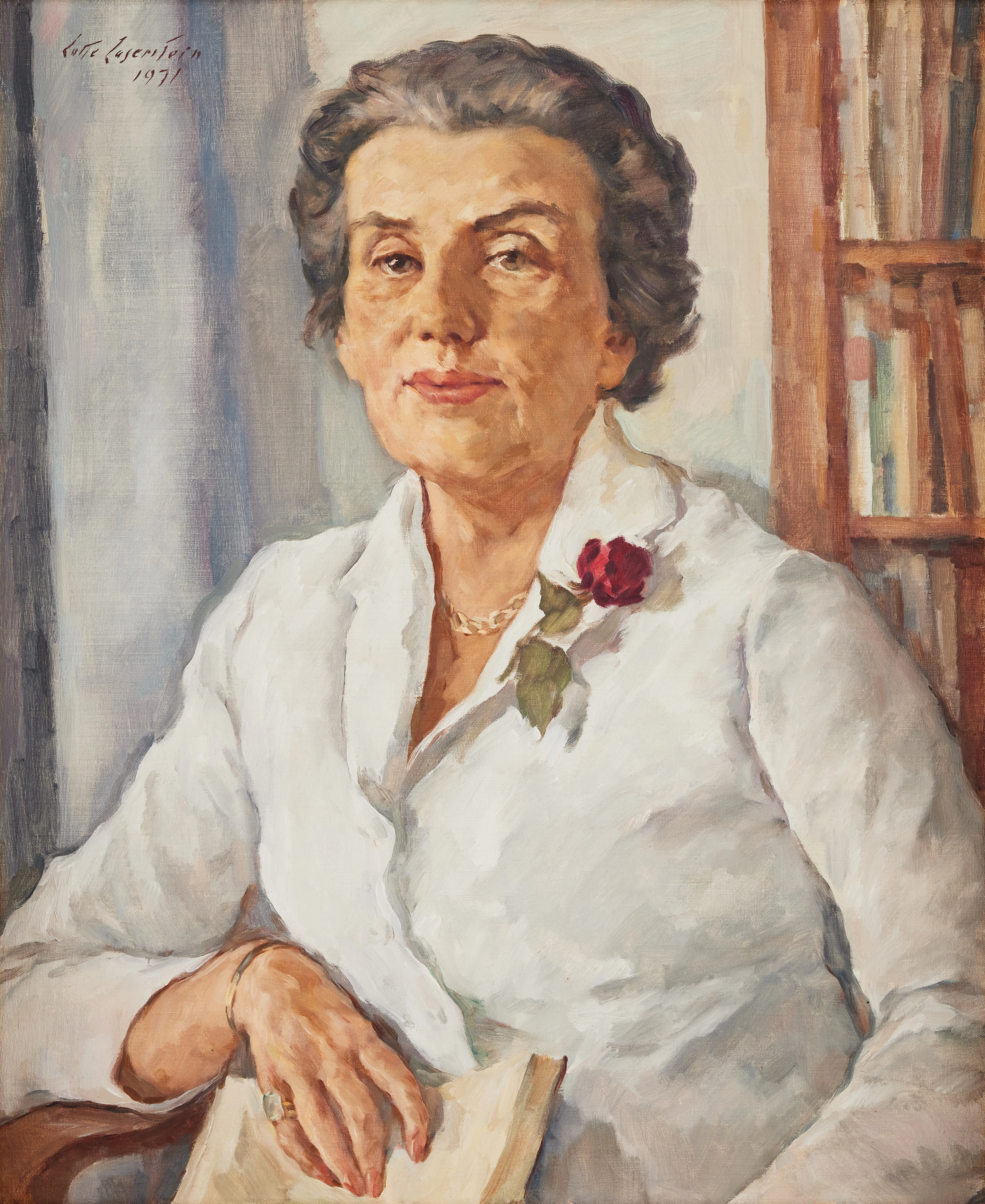 LOTTE LASERSTEIN. Porträtt av Rut Agelin.