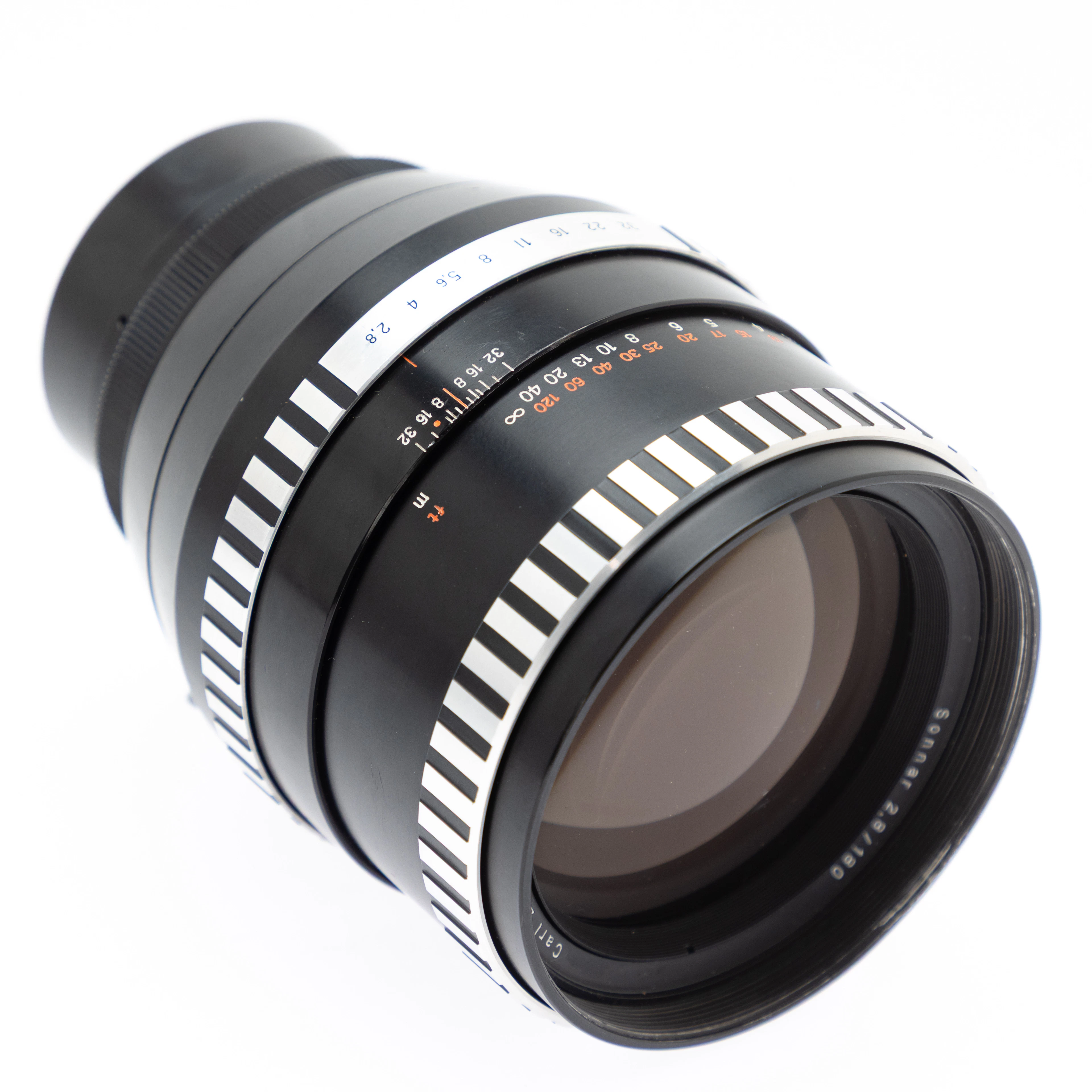 Carl Zeiss Jena Sonnar 1:2,8/180mm ( SN 9152707 ) Objektiv für M42 Anschluss.