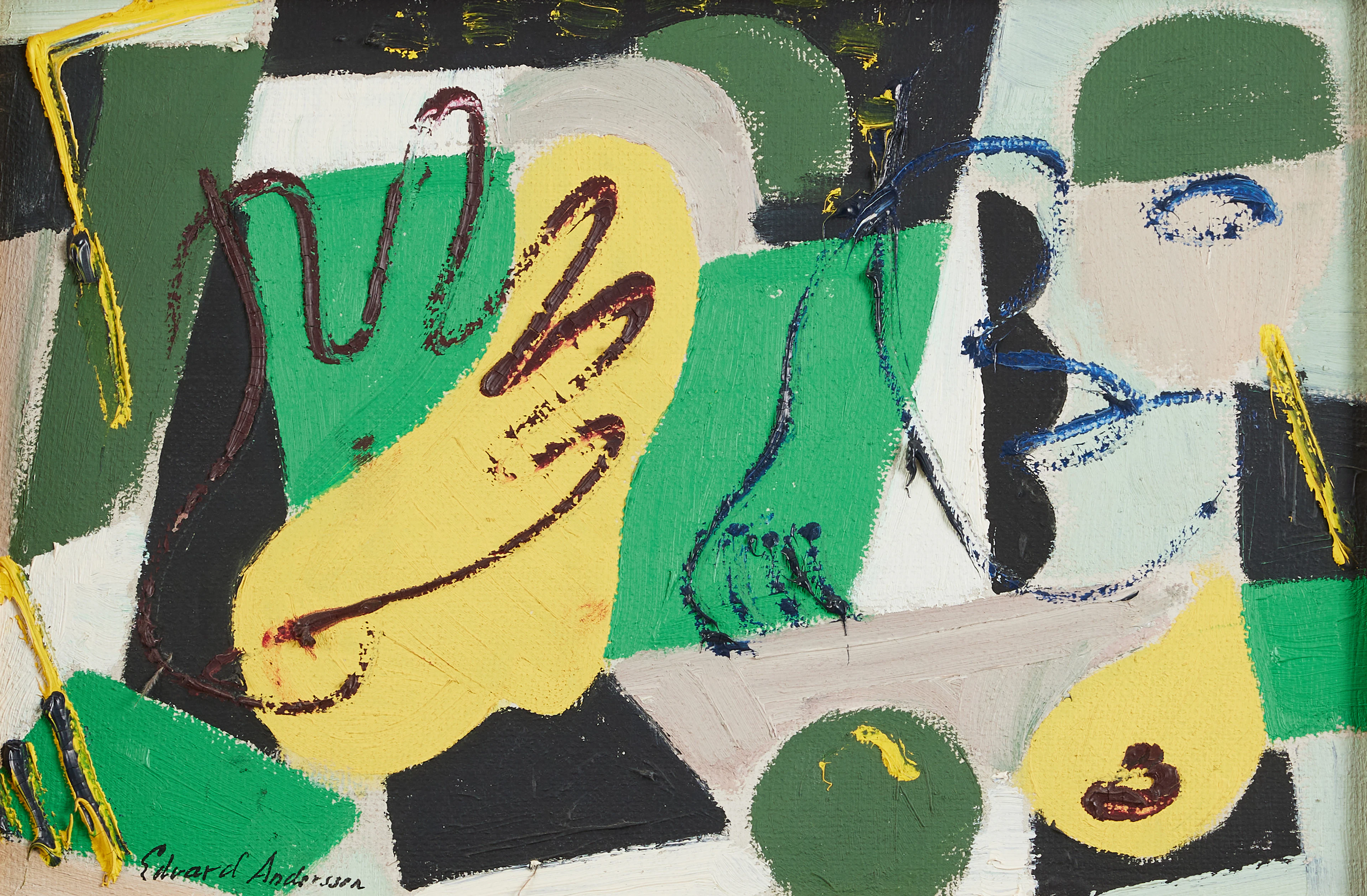 EDVARD ANDERSSON. "Komposition".