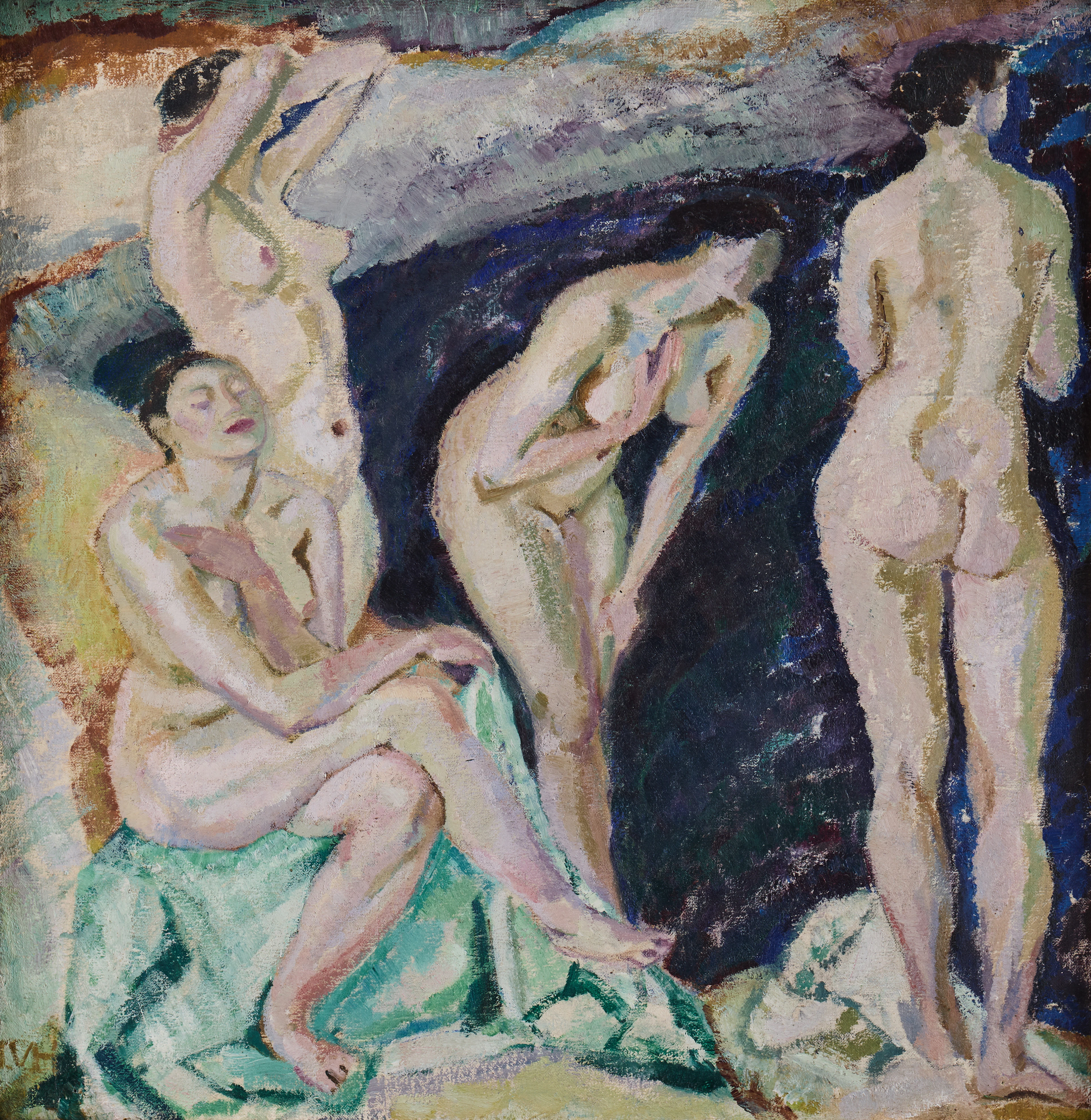 TORA VEGA HOLMSTRÖM. ''Badande''.