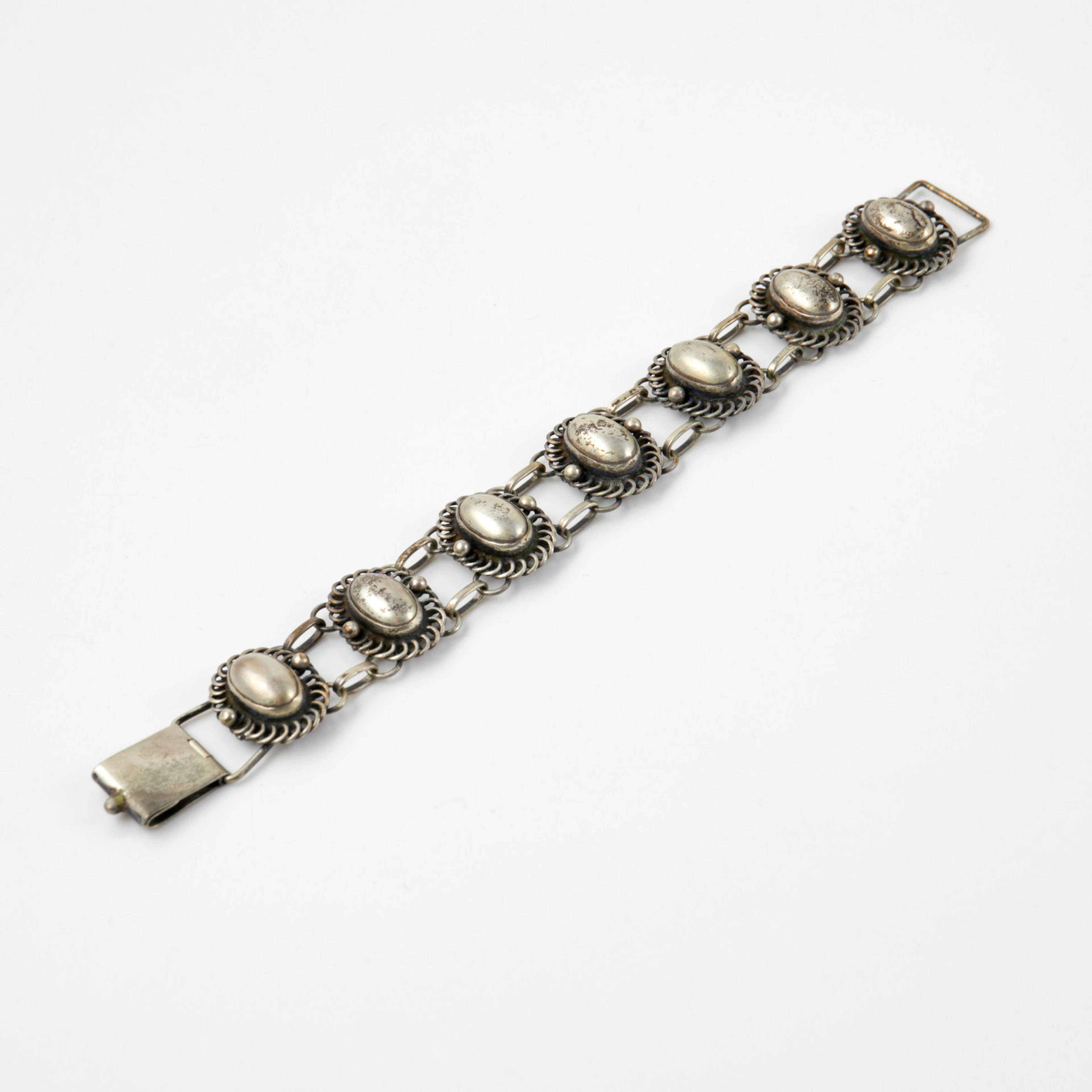 ARMBAND, sterlingsilver, Gussi-Smycken Ab, Malmö 1952.