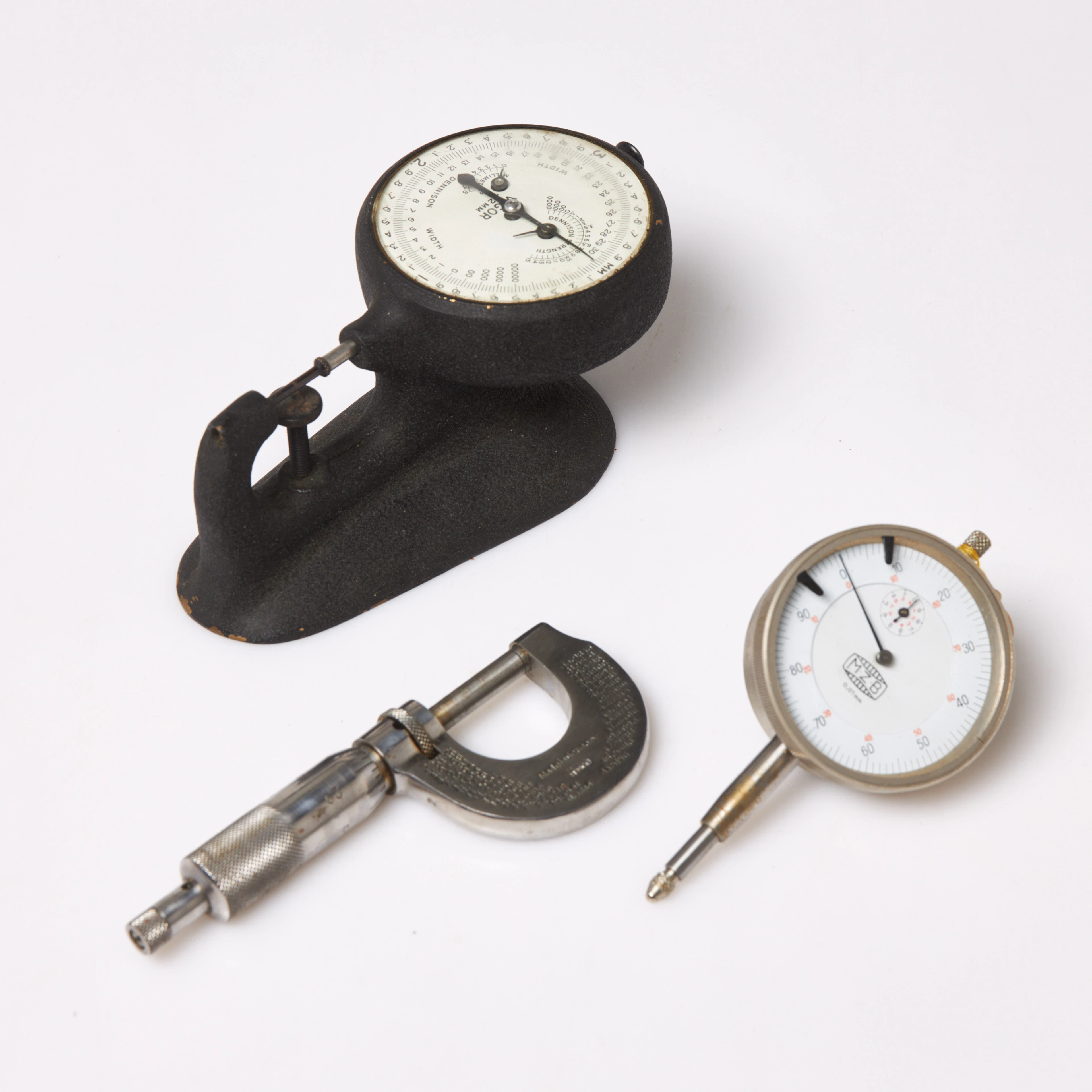 MÄTINSTRUMENT, 3 dlr, Vigor, M.Z.B, TEMCO, 1900-tal.