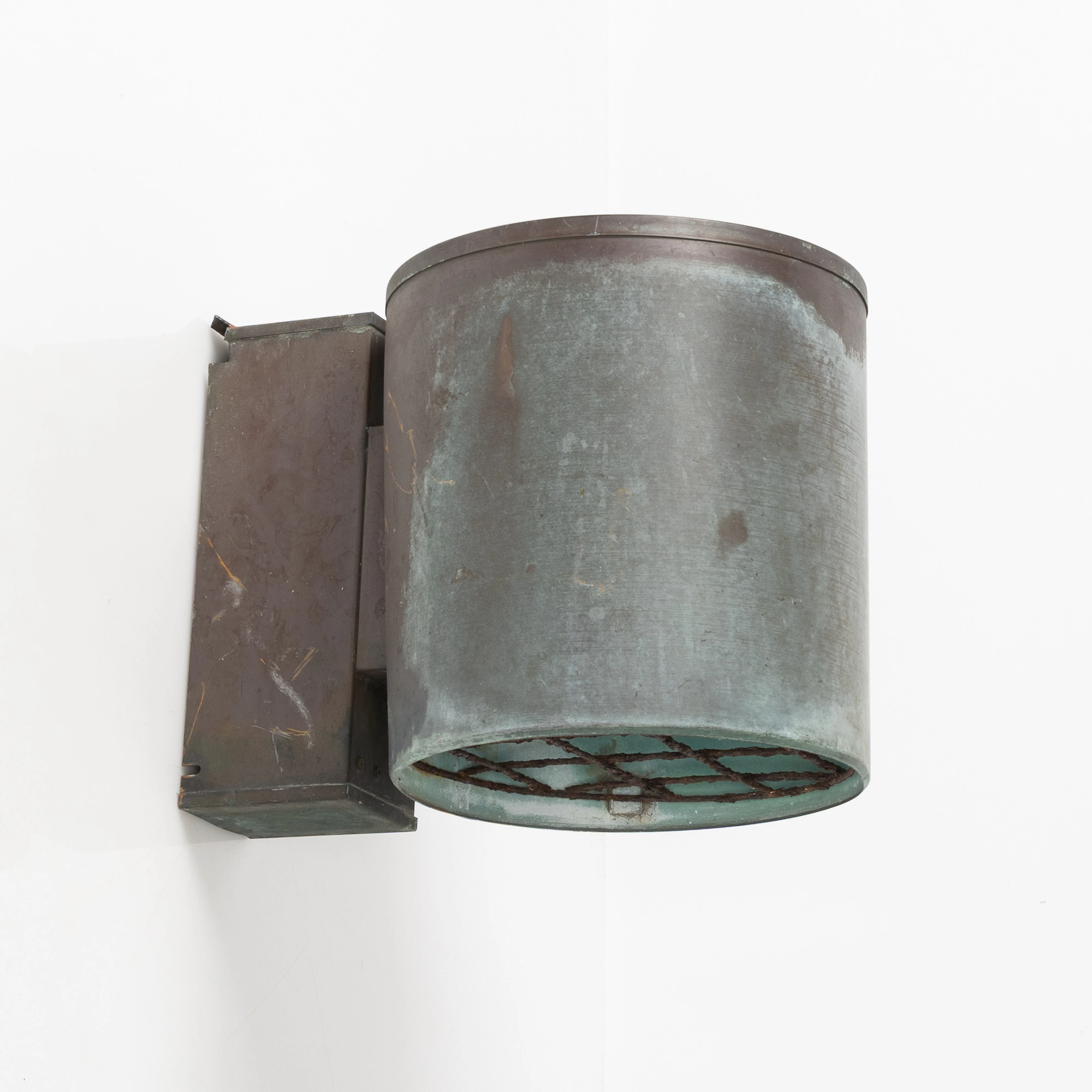 VÄGGLAMPA, koppar, Taiba-Falkenbergs Belysning.